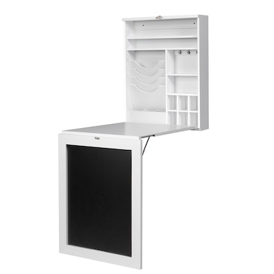 Goplus White Corner Wall Cabinet 23.5-in L x 23.5-in D (4 Decorative Shelves) Lowes.com
