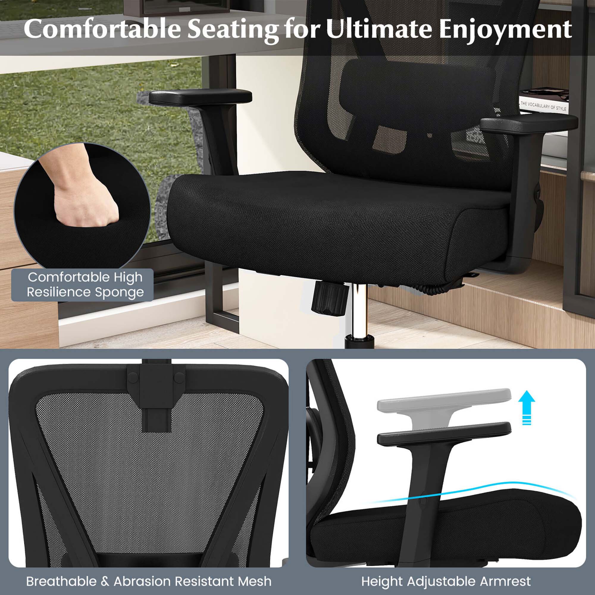 Costway HCST02676 Office-Chairs - View #7