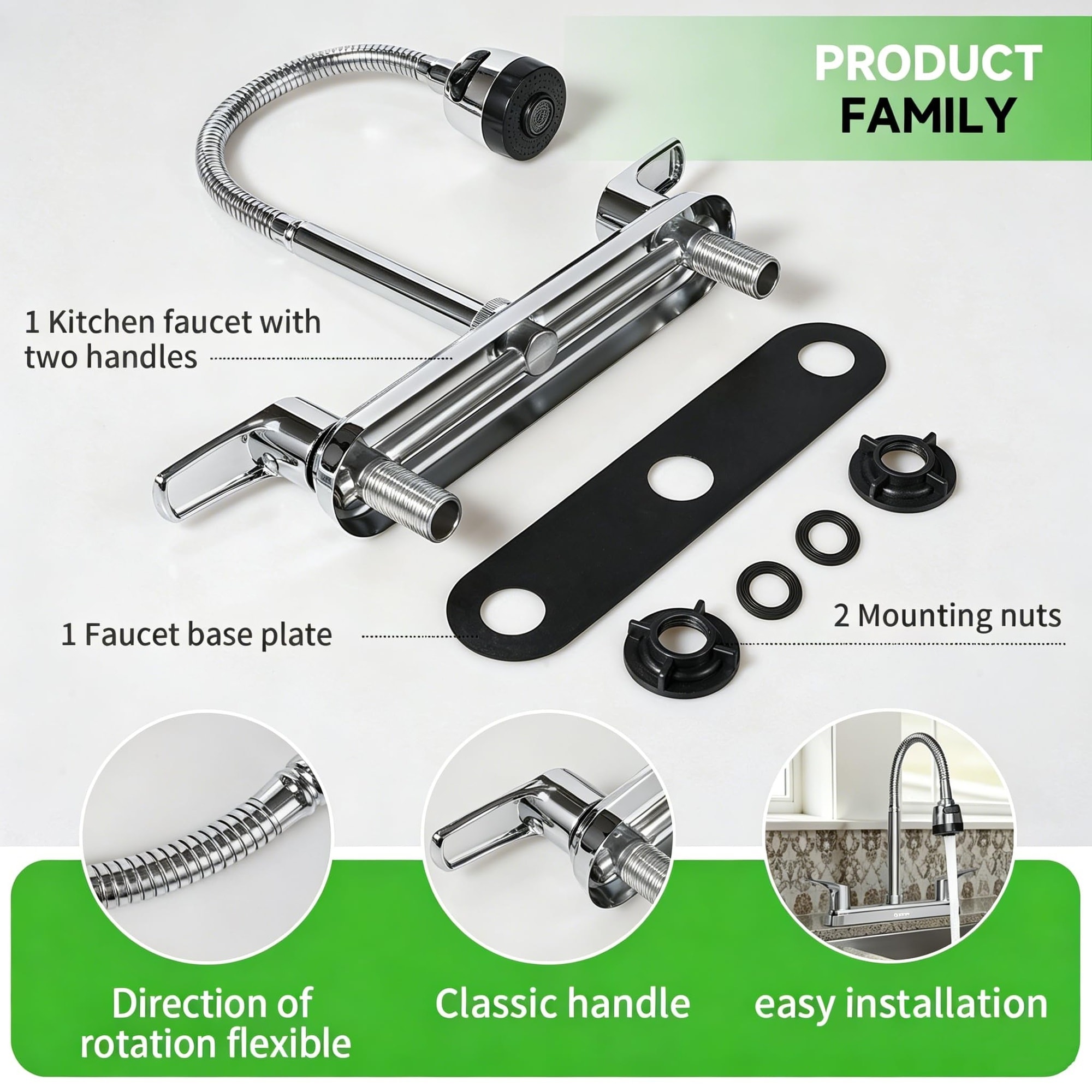 Numhew NHLYNN021031 Kitchen-Faucets - View #8