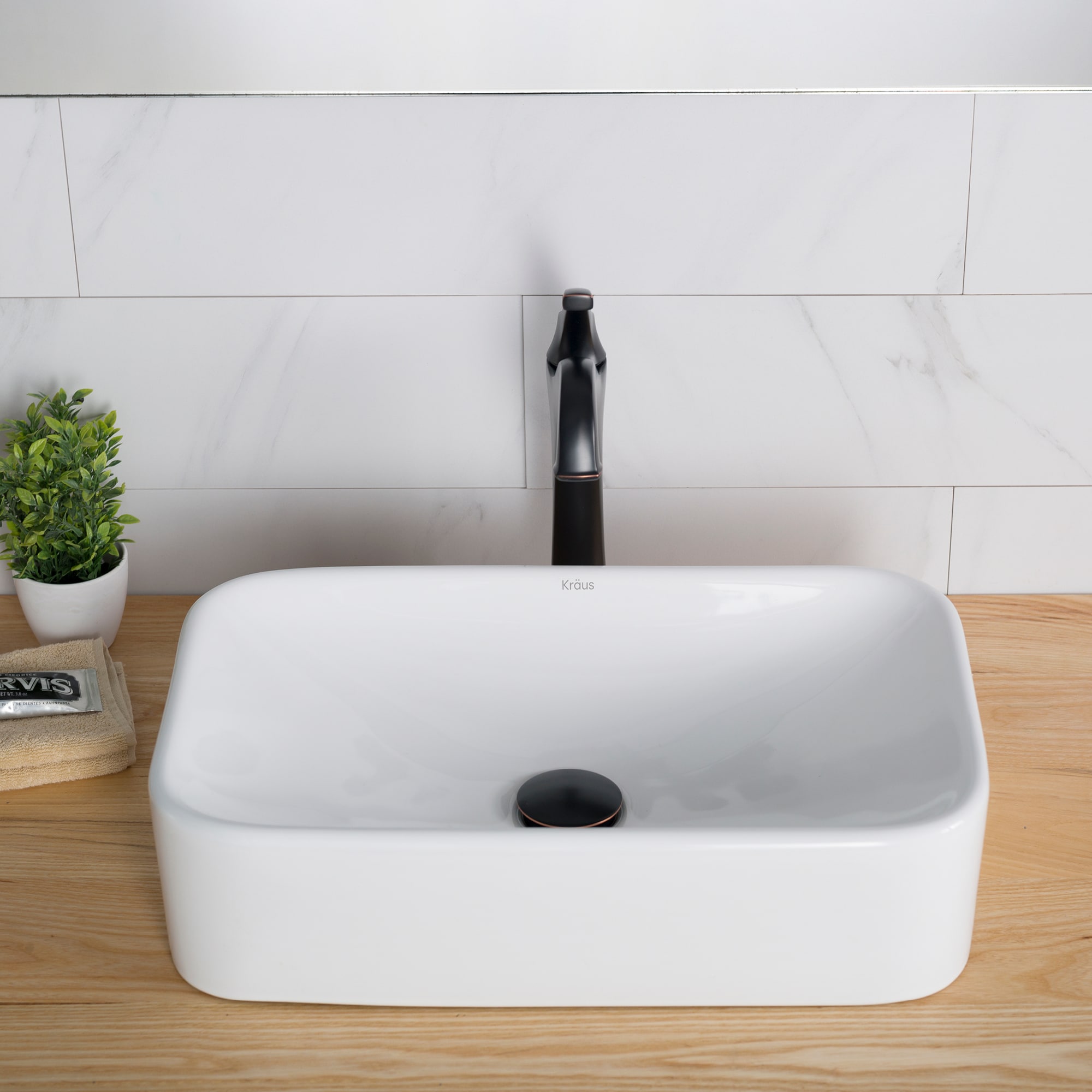 Kraus KCV-122 Bath-Sink - View #3