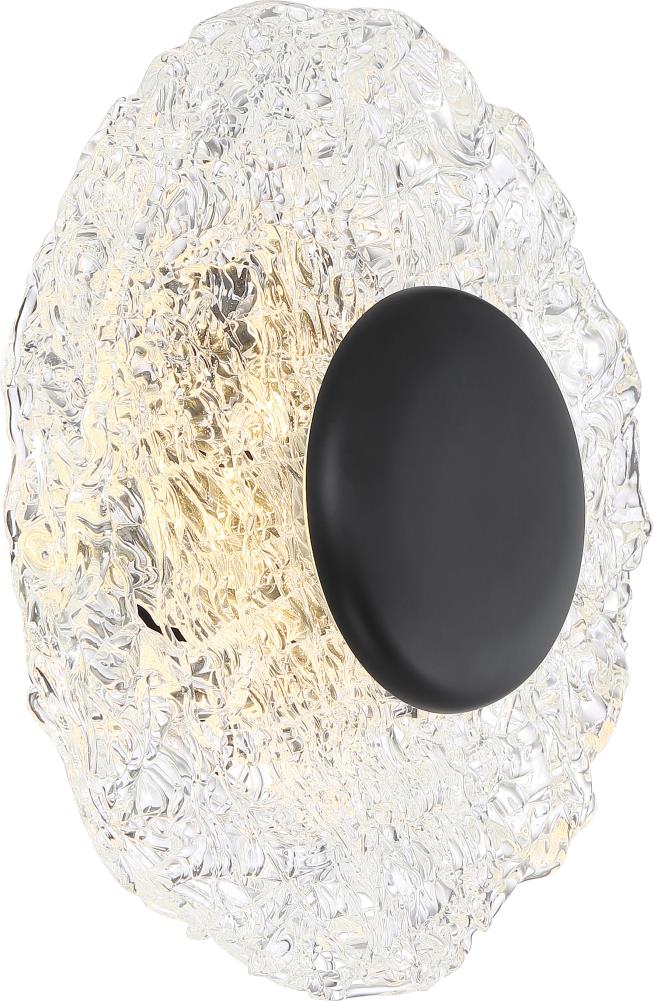  LW-SC542253 1-Light 2.75-in Matte Black Flush Mount Light