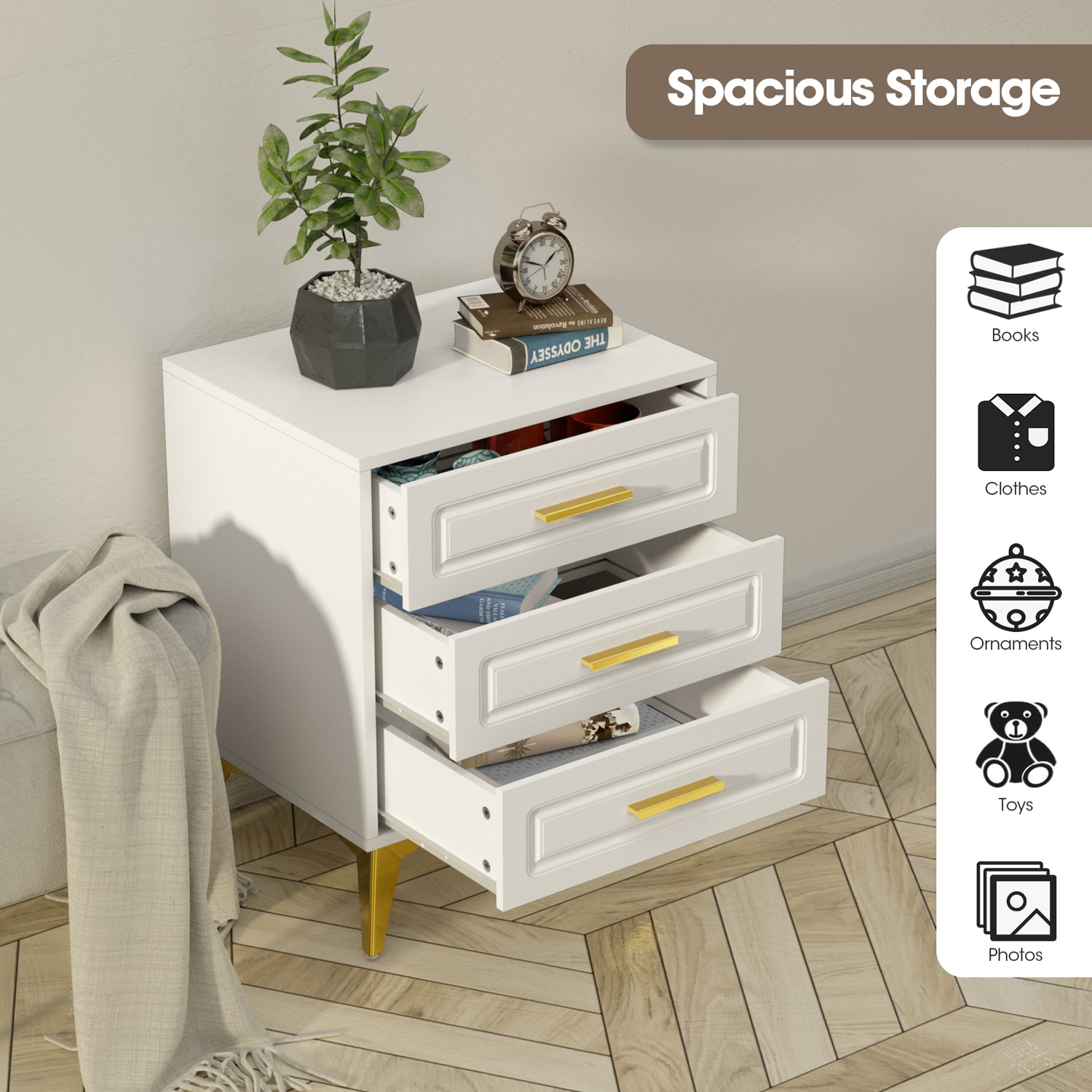 Delarpo H0079 nightstands - View #2