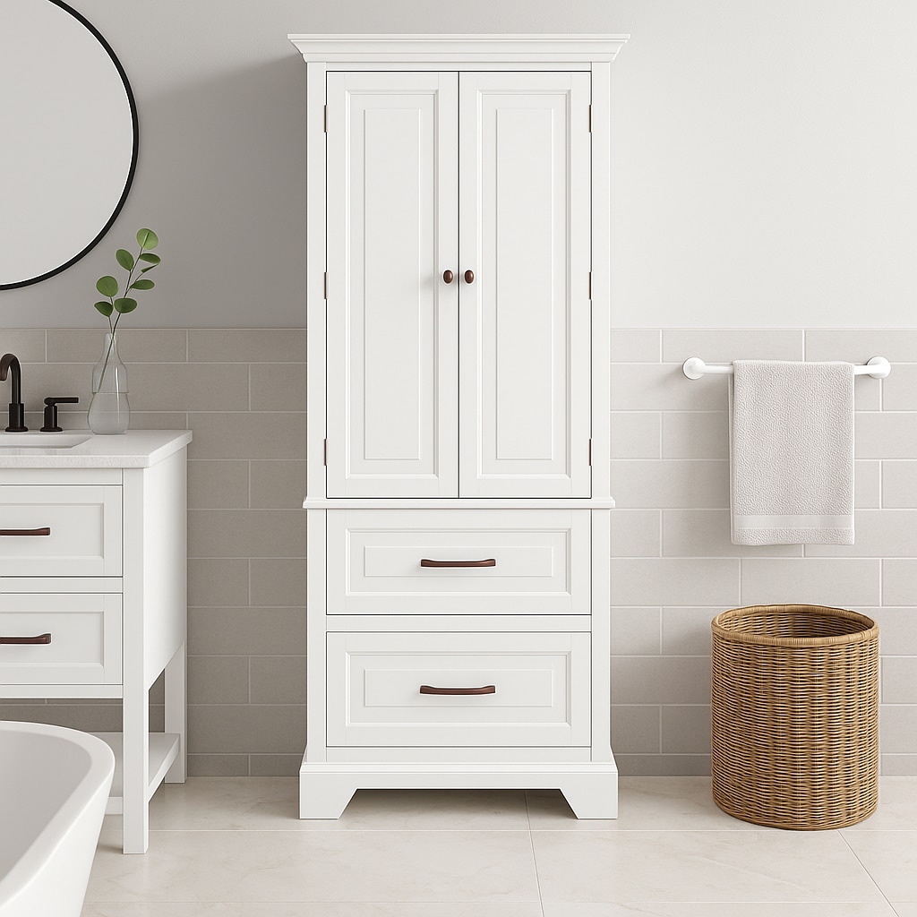 Teamson Home ELG-592S Linen-Cabinets - View #2