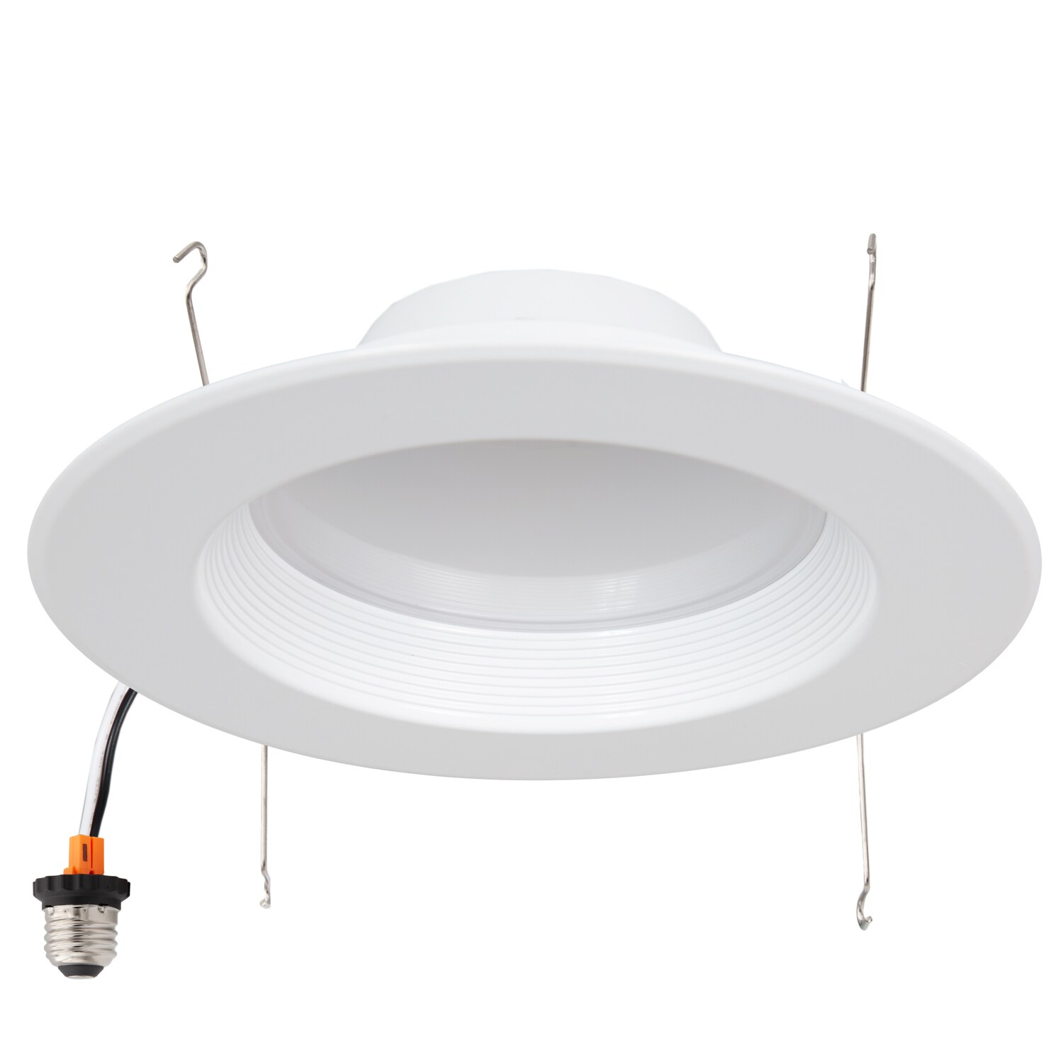 Maxxima MRL-61900NW-A White 5-in or 6-in 1300 -Lumens Neutral Round Dimmable LED Damp rated Recessed Downlight