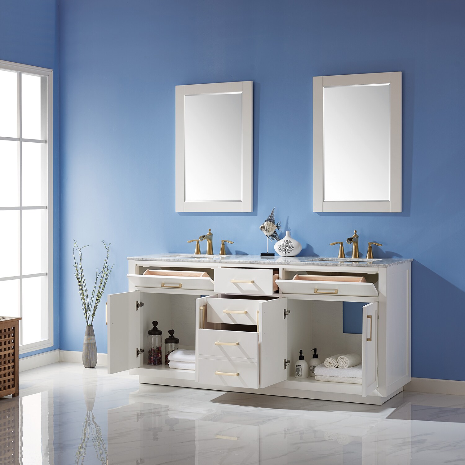 Altair 531072-WH-CA Bath-Vanity-Combo - View #7