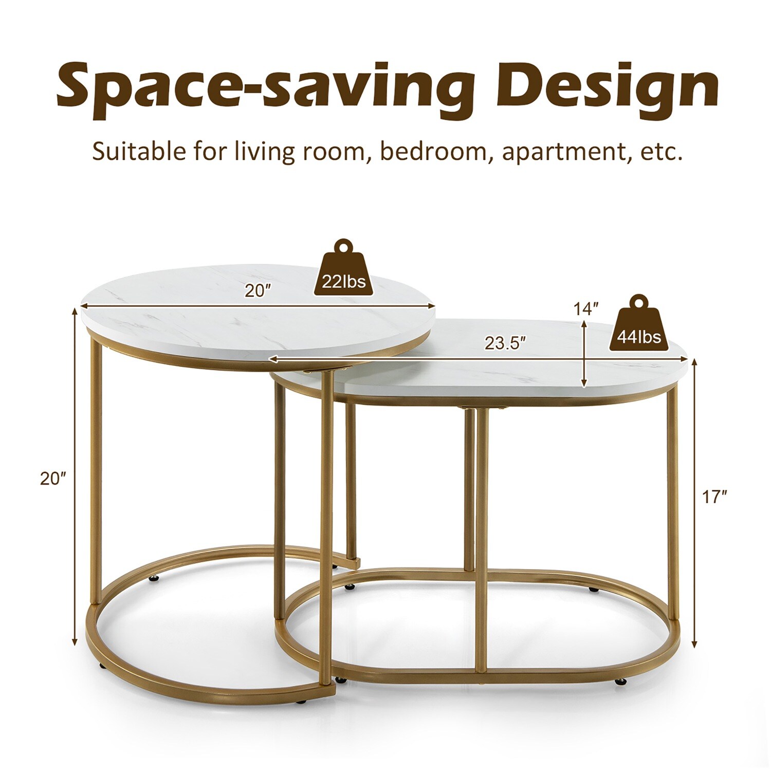 Costway CSHY003371 End-Tables - View #5