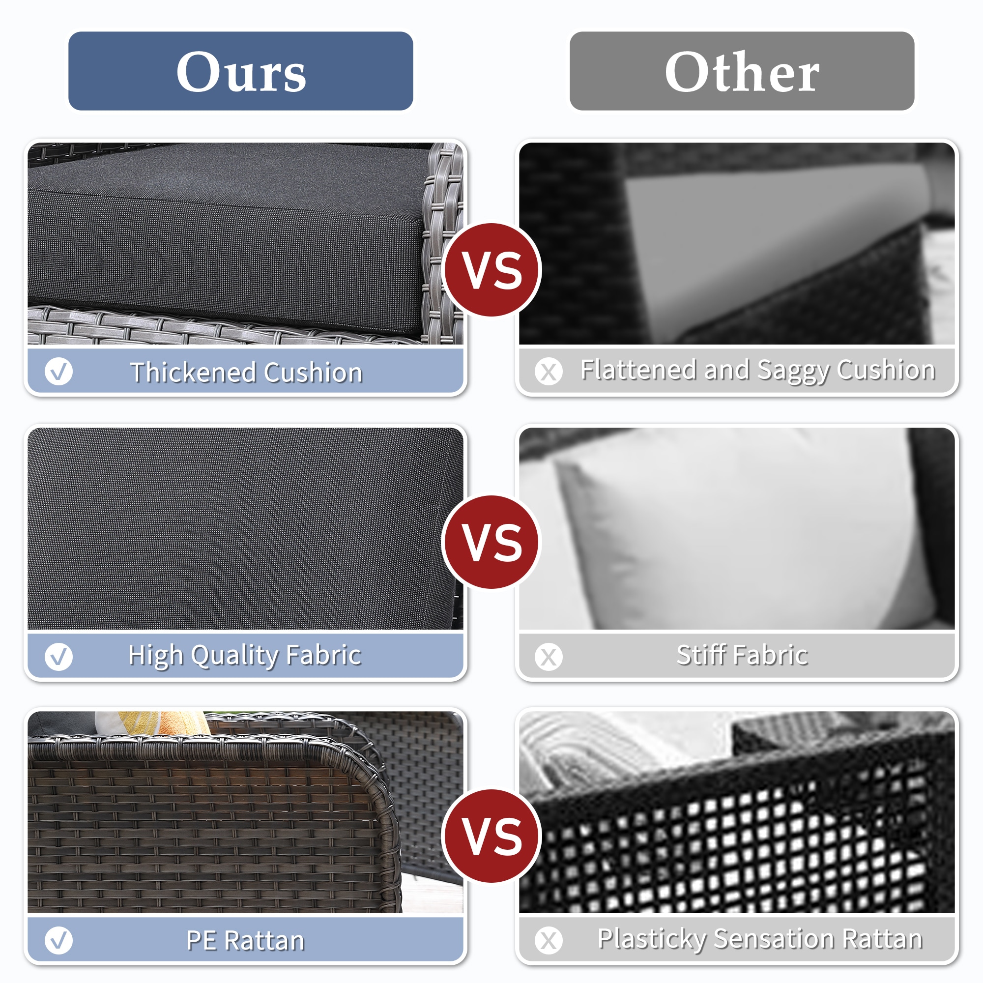 Ovios GNDS100-1 Patio-Sofas-Daybeds - View #7