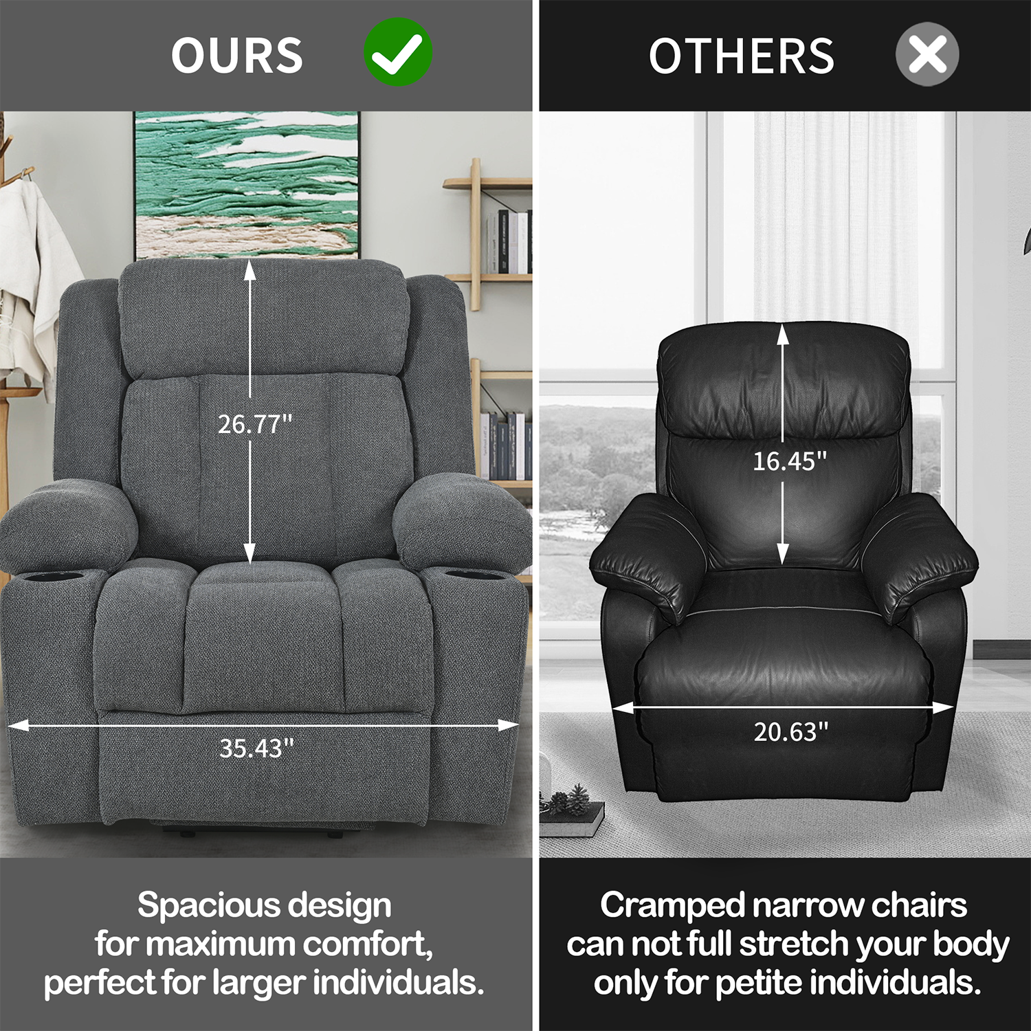 GZMR GZ-W15026 recliners - View #10