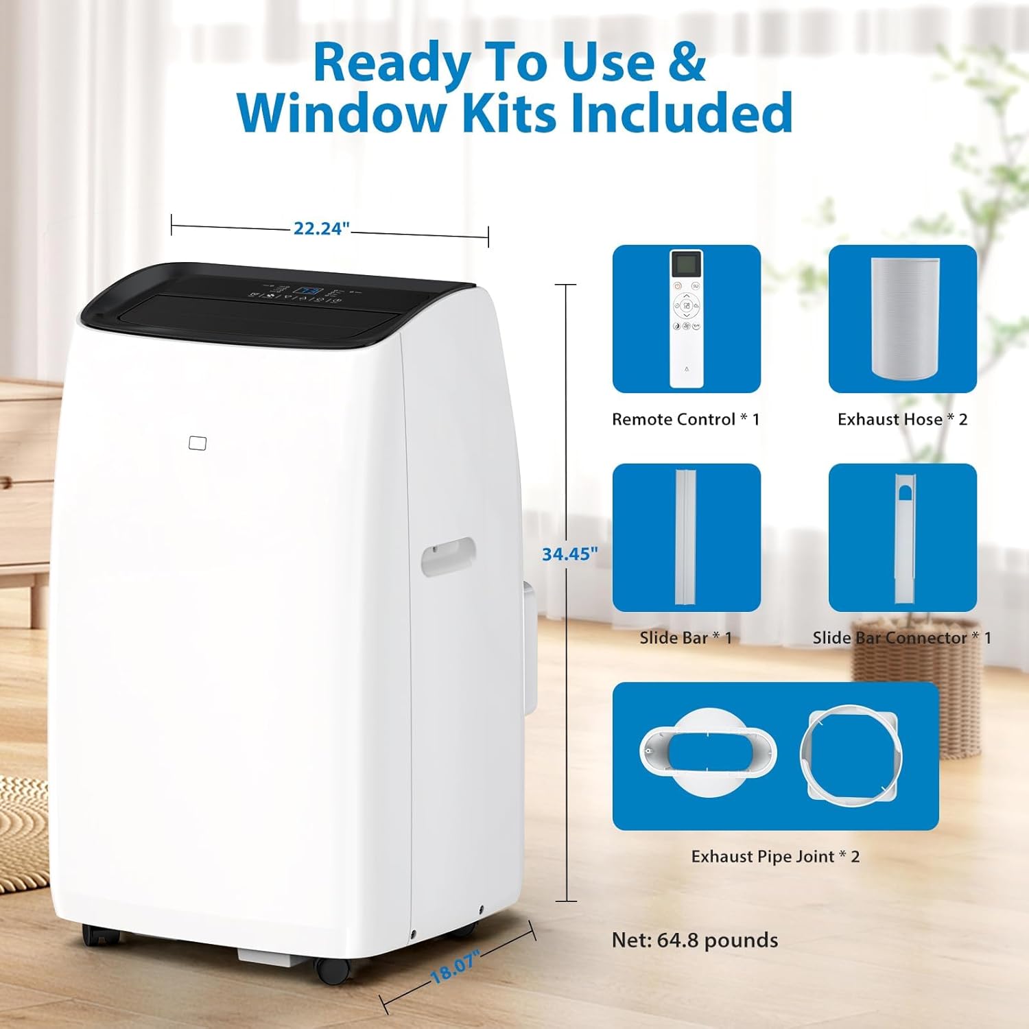 Qeetex ZYS-PHO-10YNHAL7 Portable-Air-Conditioners - View #7