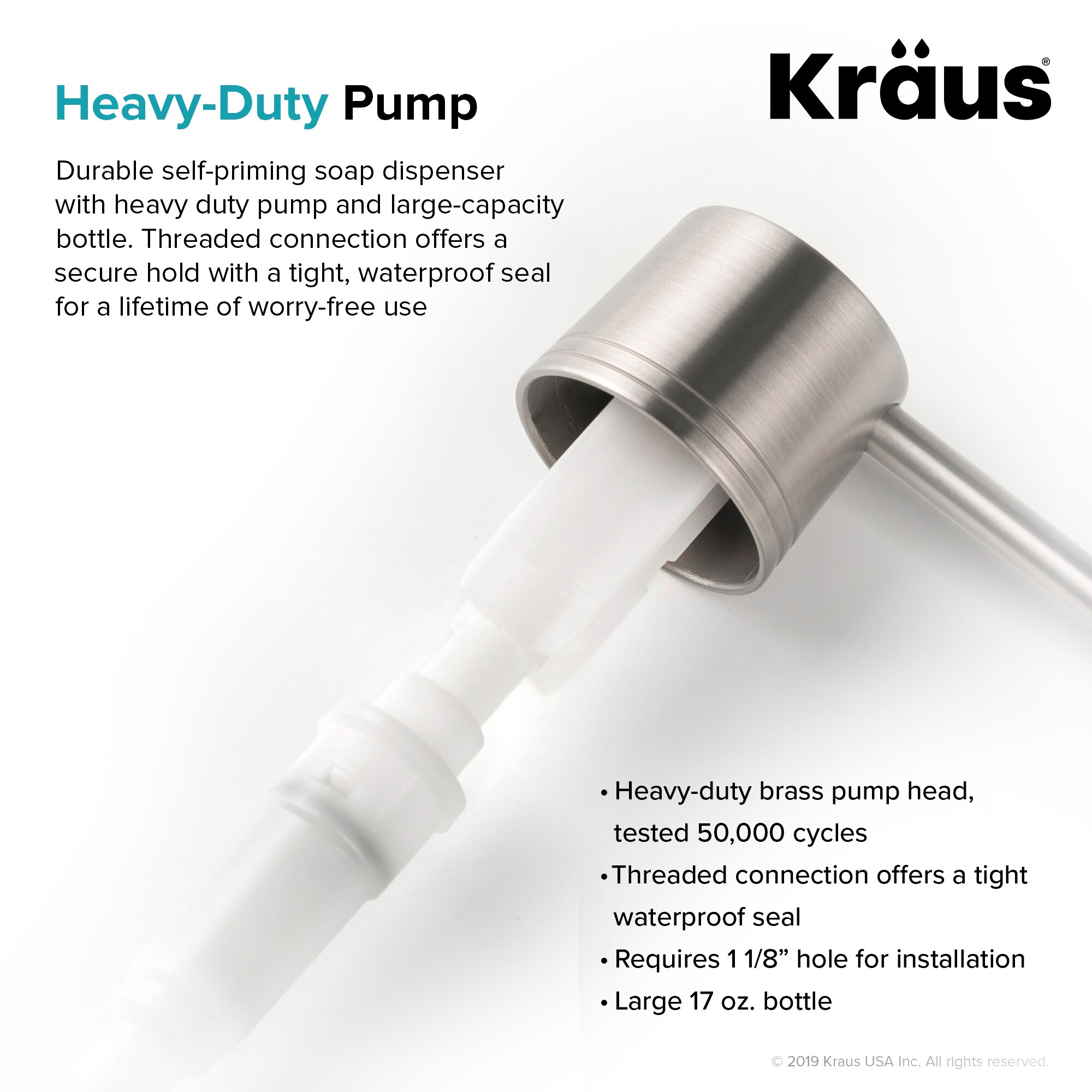 Kraus KSD-31SS Soap-Lotion-Dispensers - View #4