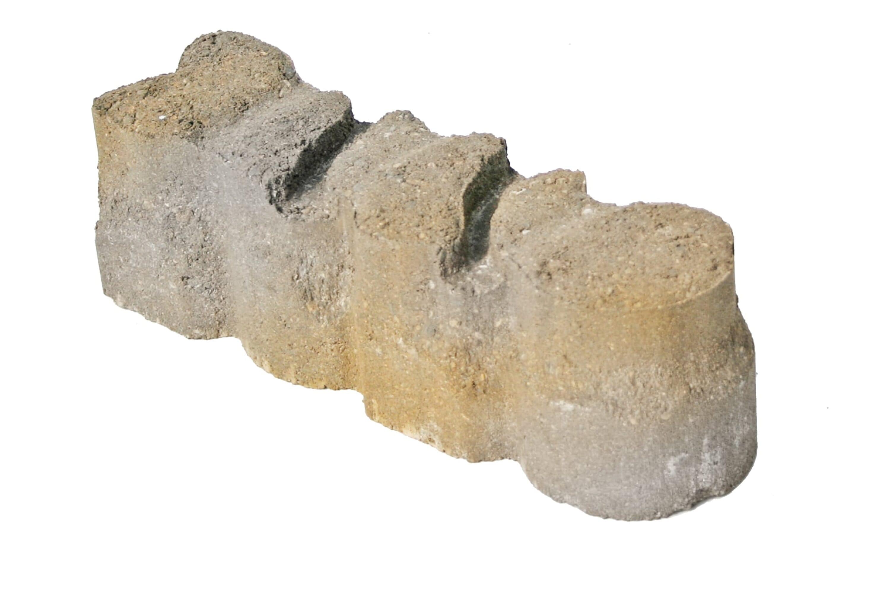 Pavestone Alameda 12-in L x 3-in W x 3-in H Sand/Grey Concrete Straight edging stone