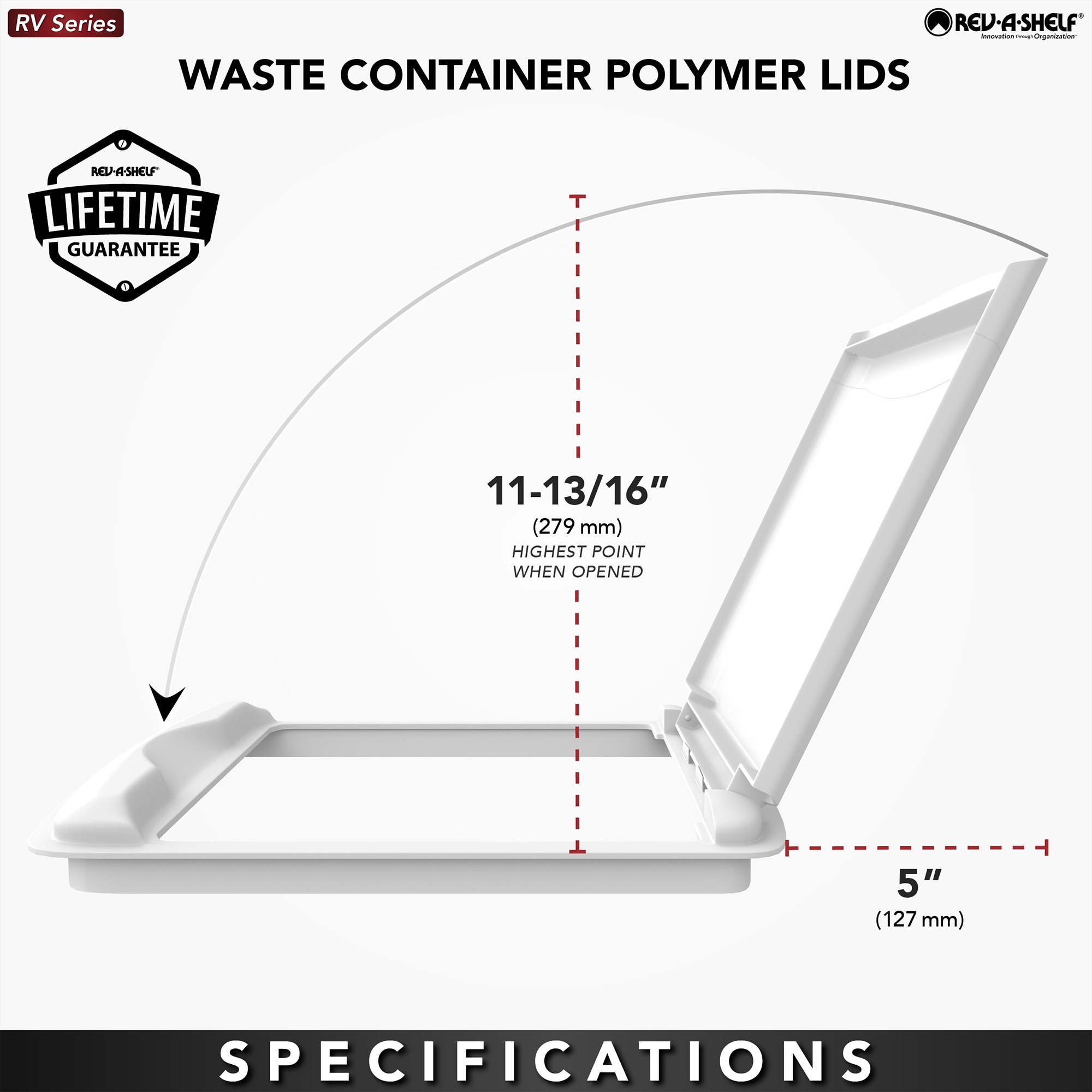 Rev-A-Shelf RV-50-LID-13-1-40 m031725 - View #3