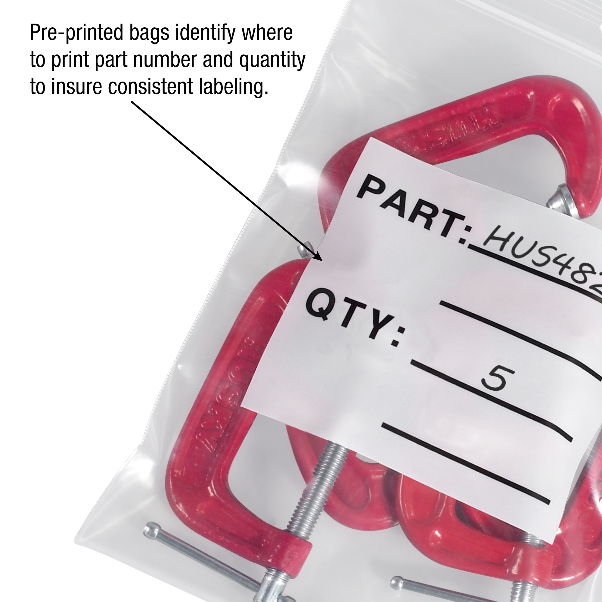 POLY LOGIC PB12004 Plastic-Storage-Bags - View #5