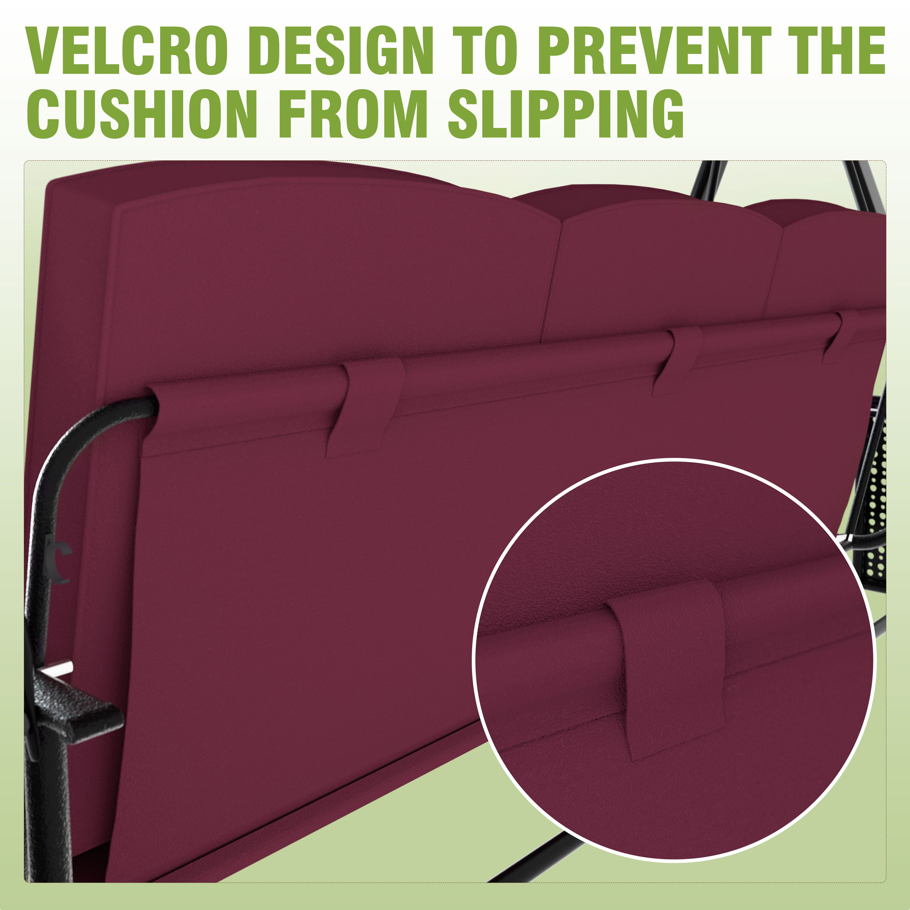 VEIKOUS PG0210-02-19RE Swing-Gliders - View #8
