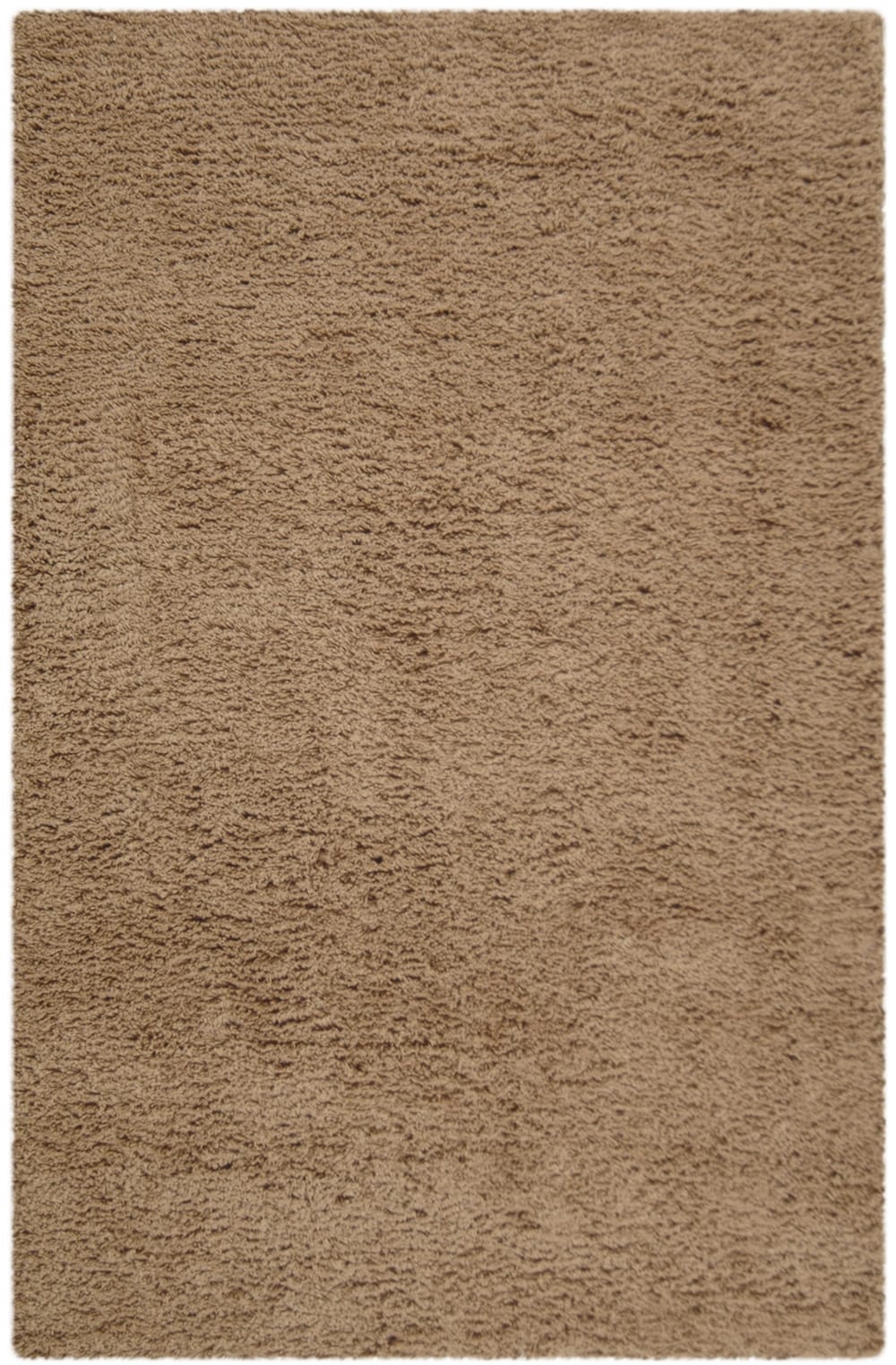 Safavieh SG140D-5 Classic Shag 5 x 8 (ft) Loomed Synthetic Taupe Rectangular Indoor Solid Area rug