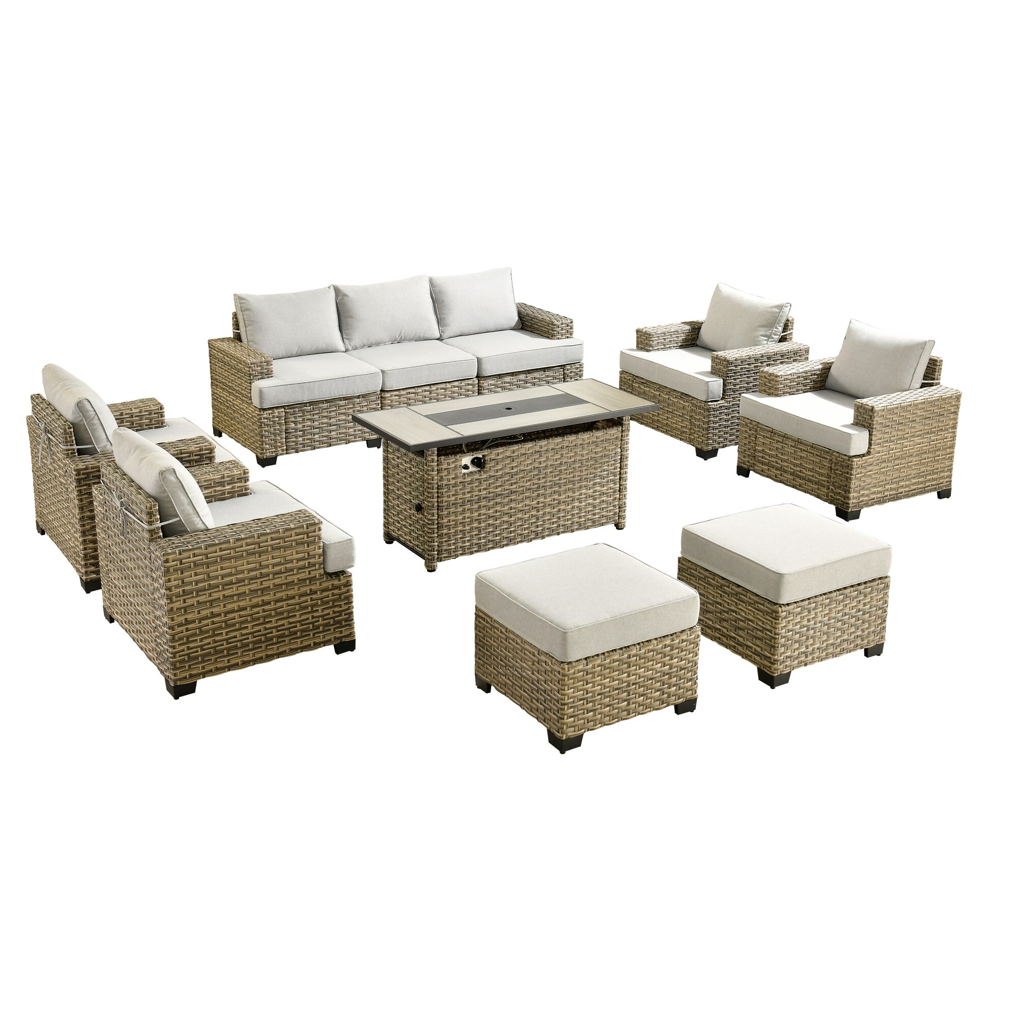 ALTRIGUS 6L-CFP8504-TBS410-AL Patio-Conversation-Sets - View #2