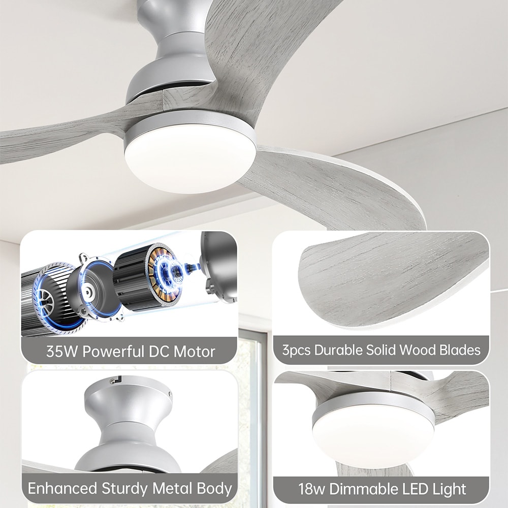 Sofucor LW-52K034SMTY-SL Ceiling-Fans - View #5
