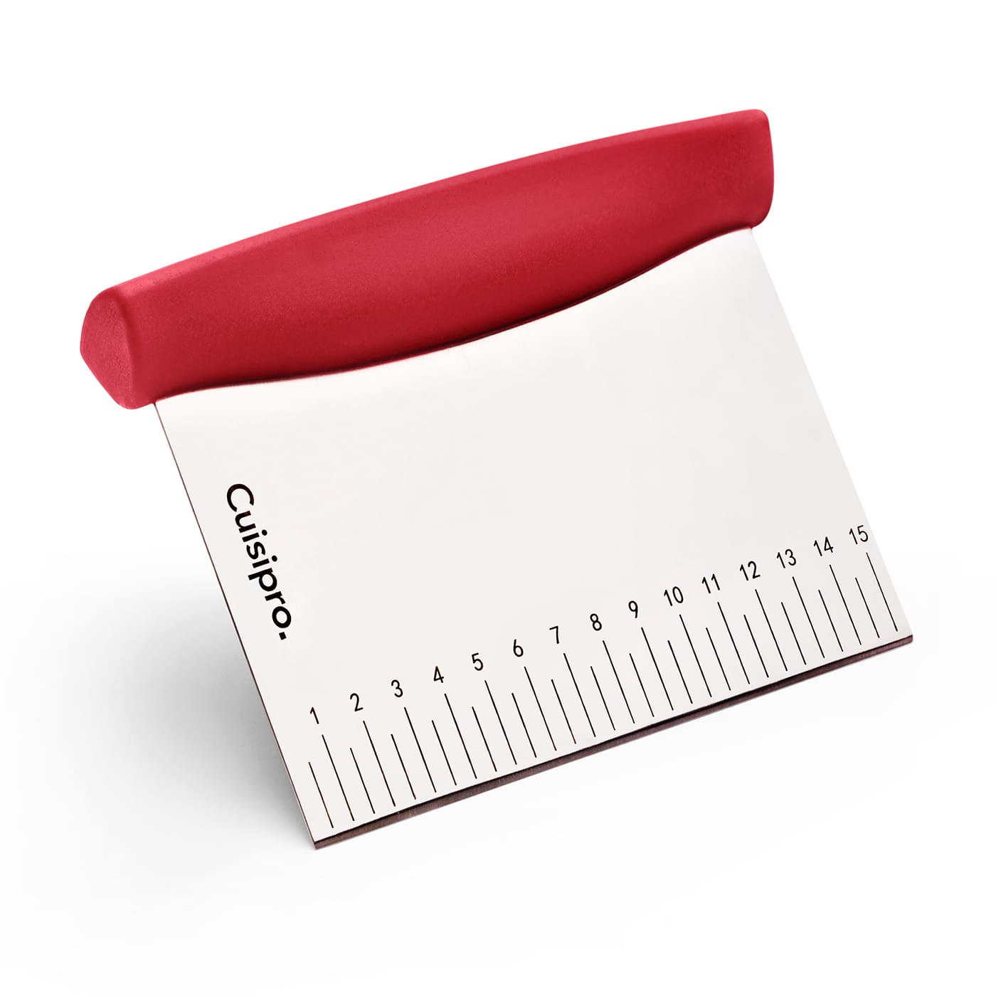 Cuisipro 747366 Dough Cutter  Scraper Red
