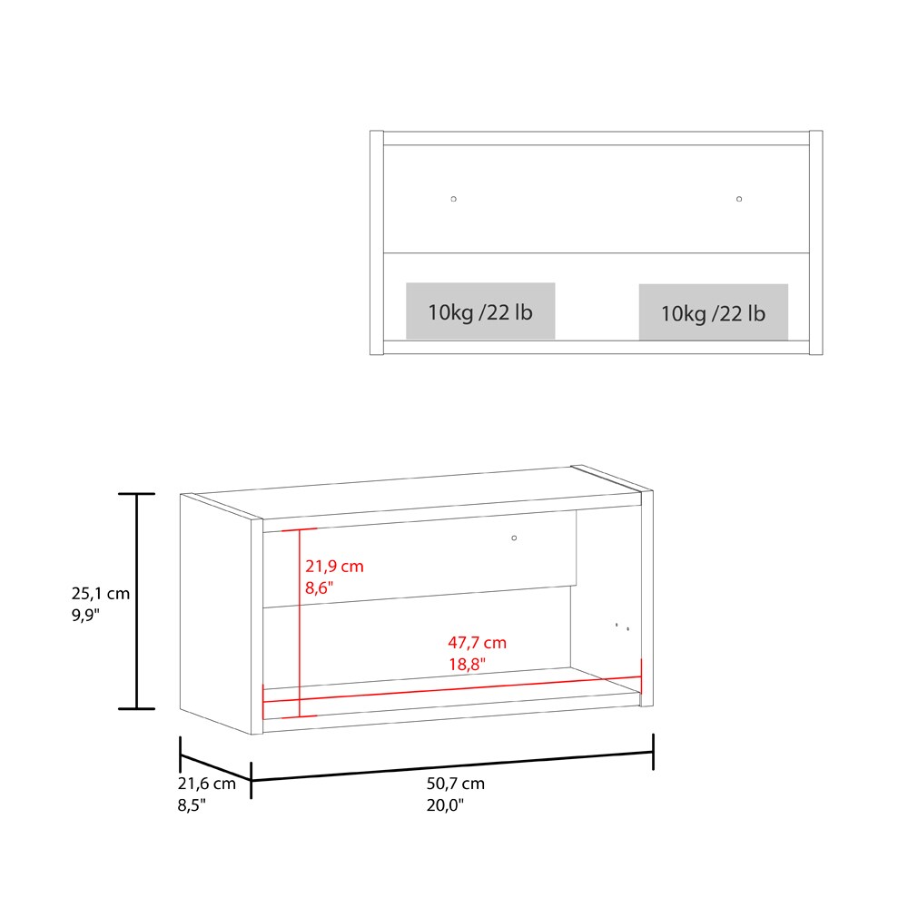 Vanityfus VF-TF-90615 Bathroom-Wall-Cabinets - View #3