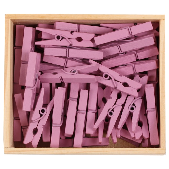 100 Wooden Clothespins Tiny Clothespins Photo for Home School