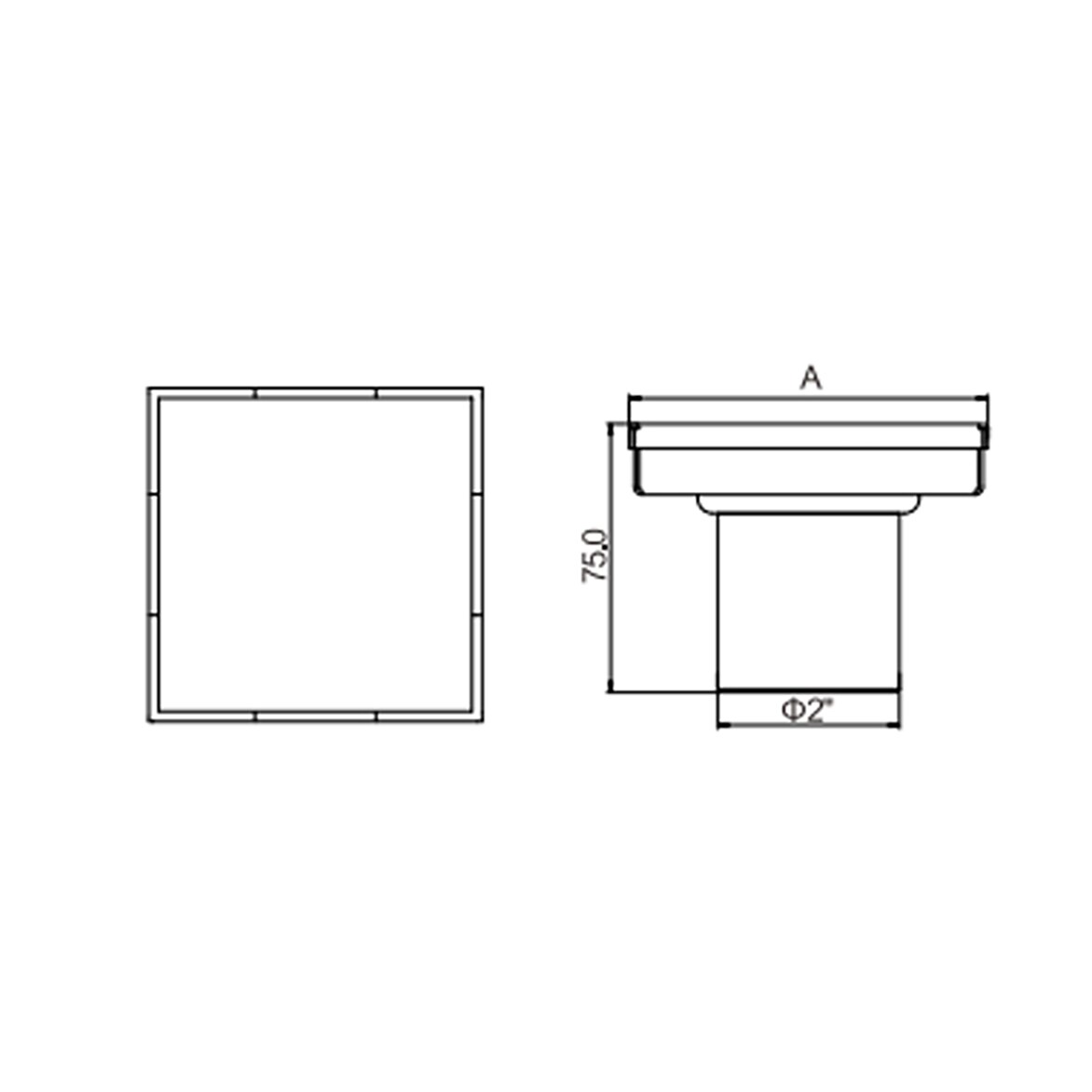 ELEGANTE DRAIN COLLECTION KD01A120-6 Drains-Flanges - View #5