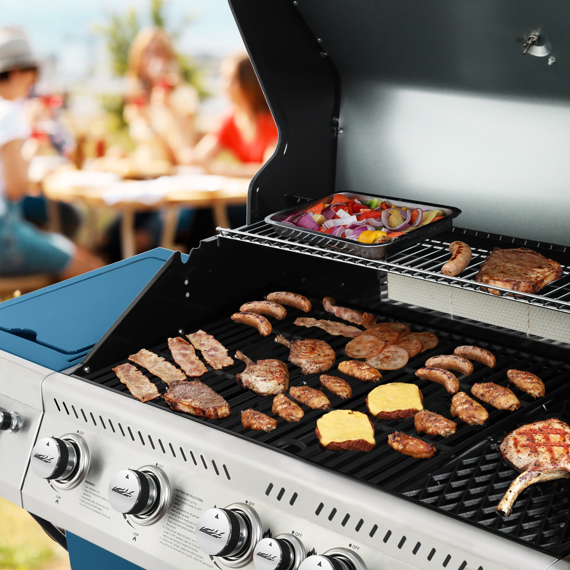 Bbq grill inserts best sale