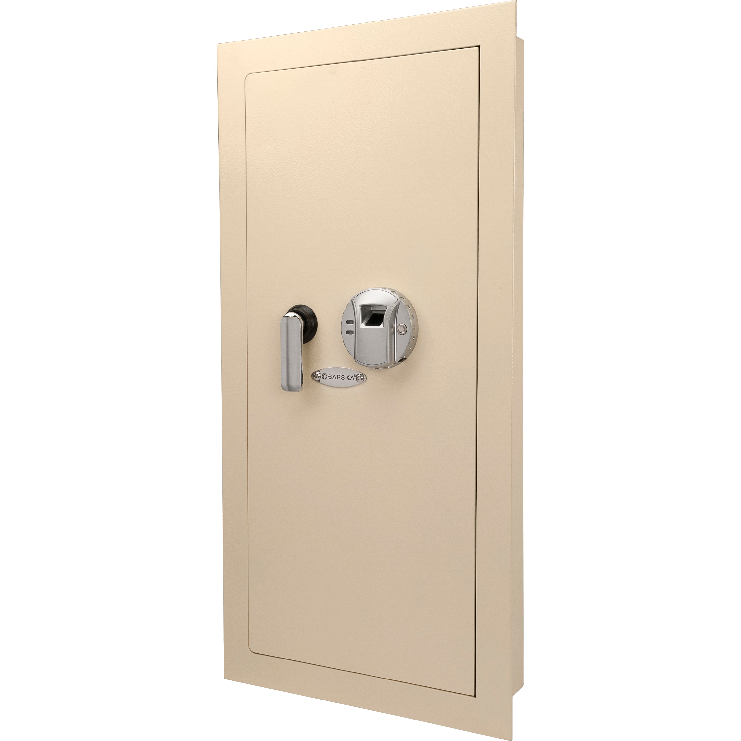 LUXEYARD 0.82 CUBIC FT BEIGE BIOMETRIC WALL SAFE #DS-Y-B2734-P255701