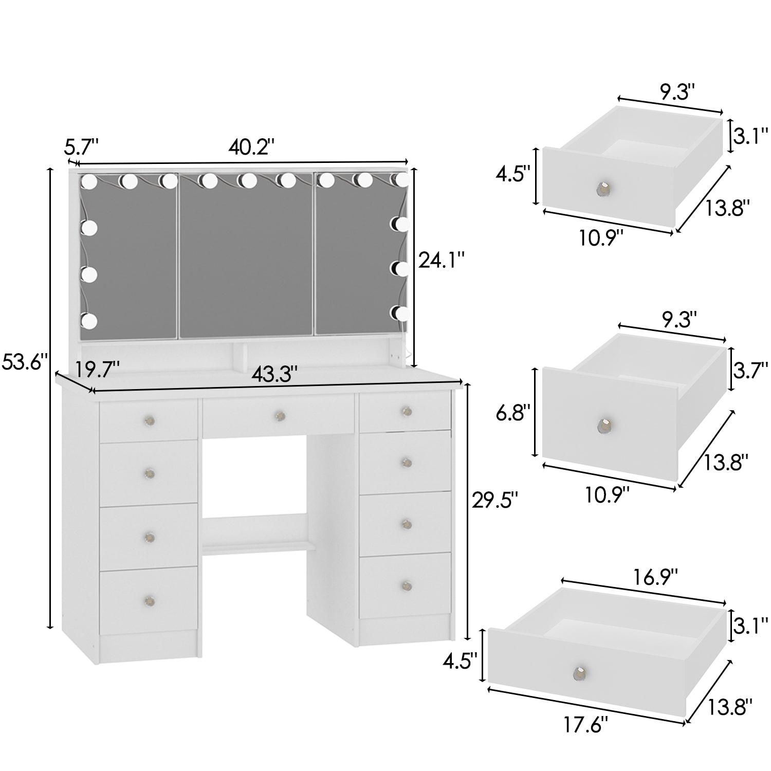 FUFU&GAGA JX0213-03 Bedroom-Vanities - View #12
