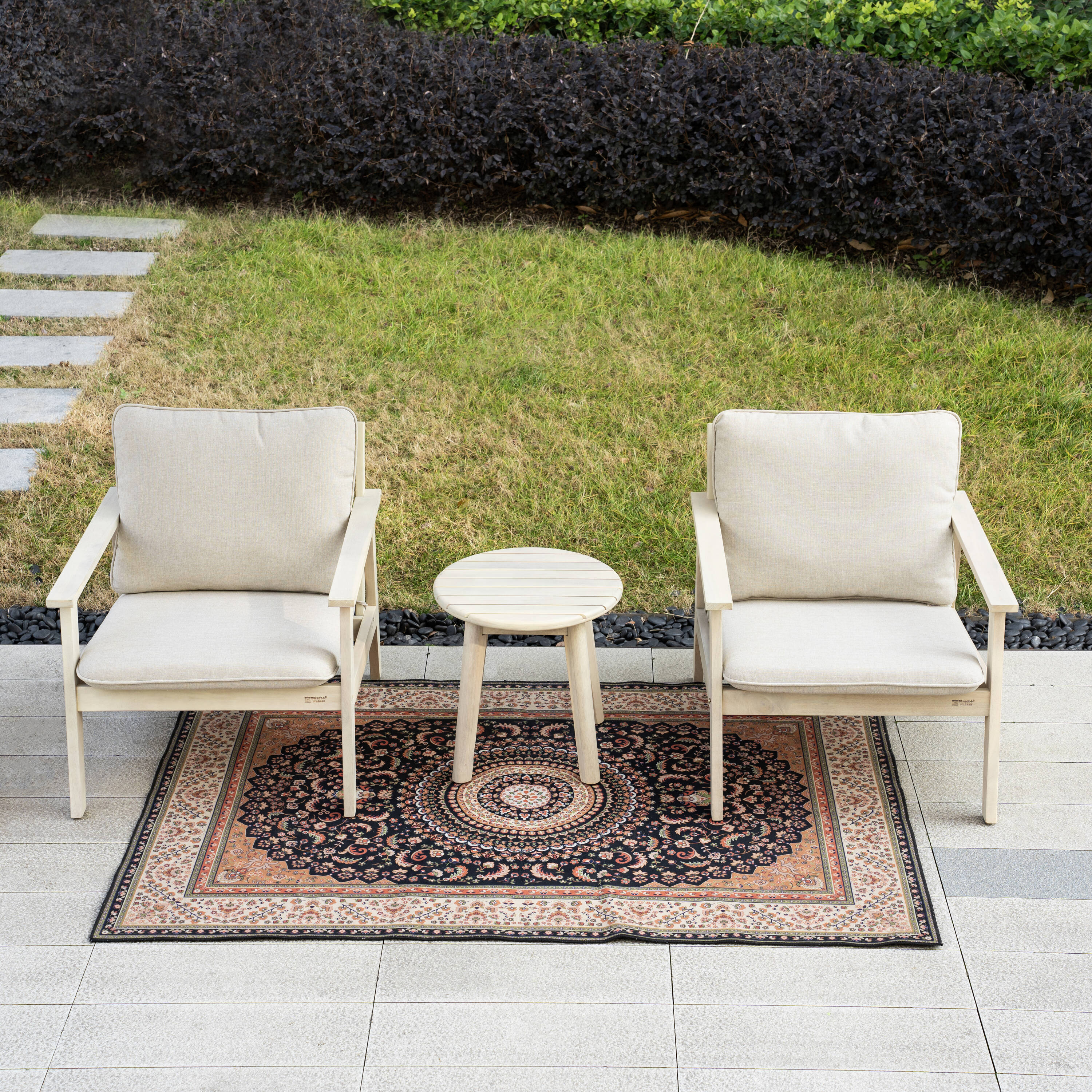 Direct Wicker DWS-2528-2SST Patio-Conversation-Sets - View #6
