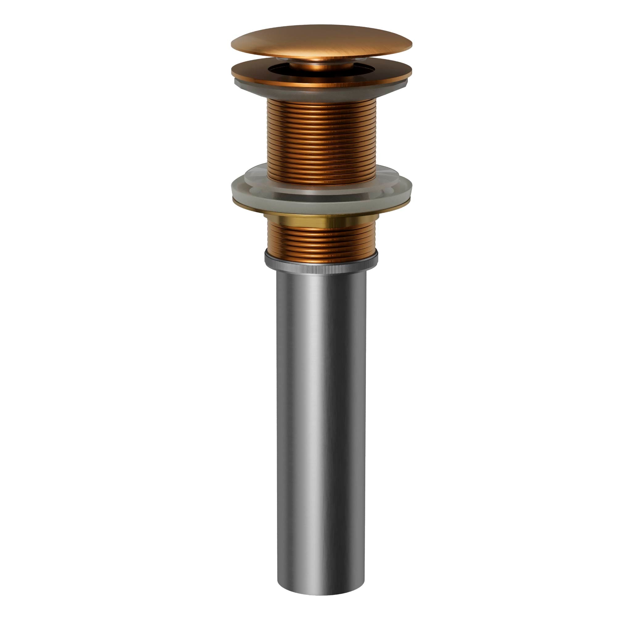 Karran PU25BC PU25 Brushed Copper Bathroom Sink pop up drain