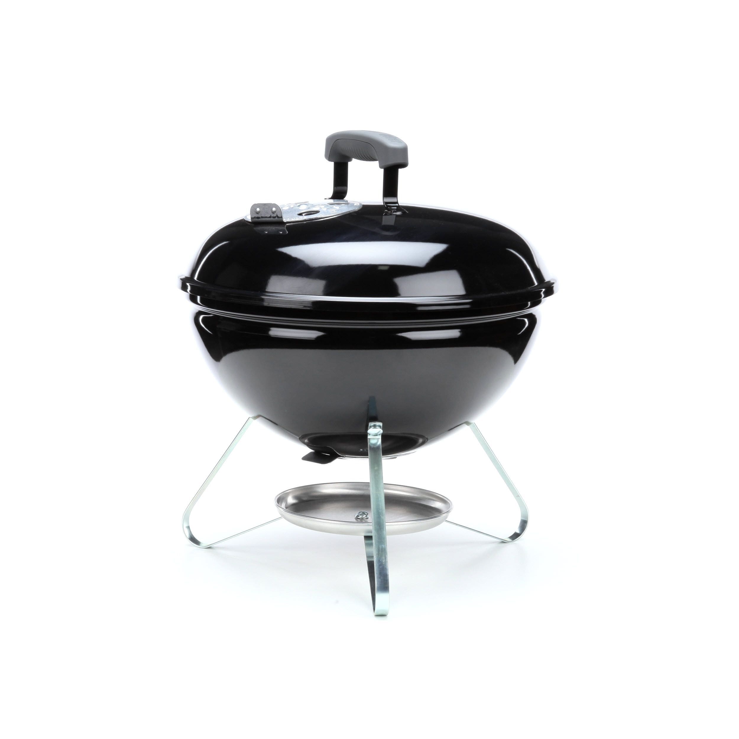 elleve Morgenøvelser Geometri Weber Smokey Joe Silver 14-in W Black Kettle Charcoal Grill in the Charcoal  Grills department at Lowes.com