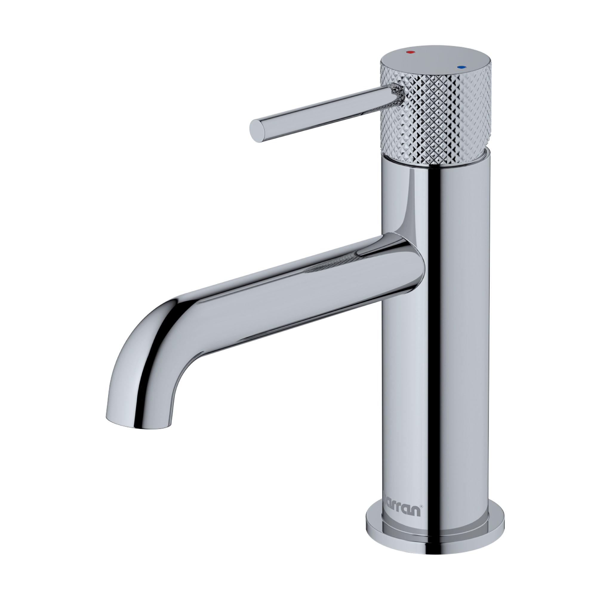 Karran KBF460C Tryst Chrome Single hole 1-handle WaterSense Low-arc Residential Handle Bathroom Sink Faucet with Drain