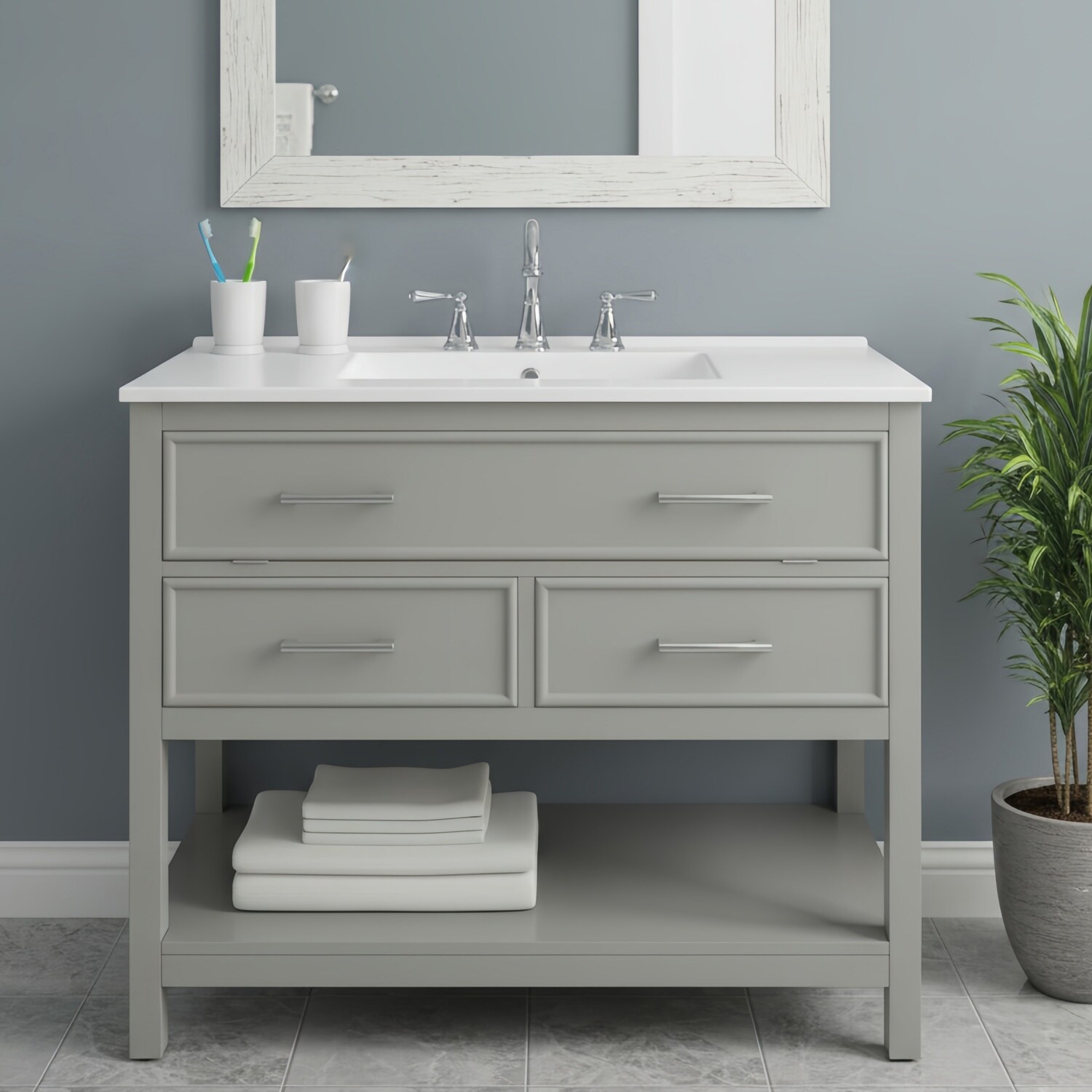 Vanityfus VF-NE-8908G Bath-Vanity-Combo - View #2