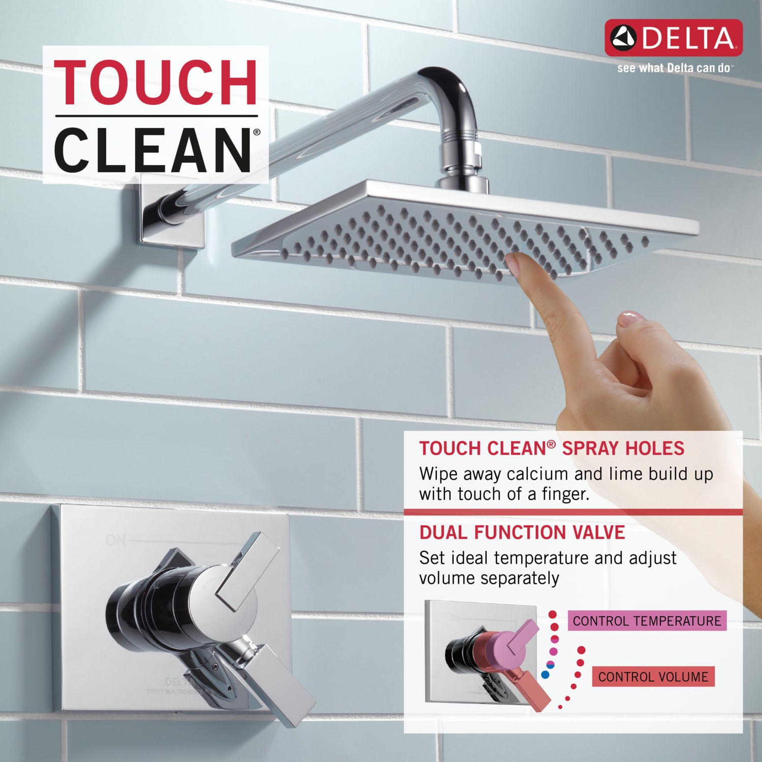 Delta T17253 Tub-Shower-Faucets - View #3