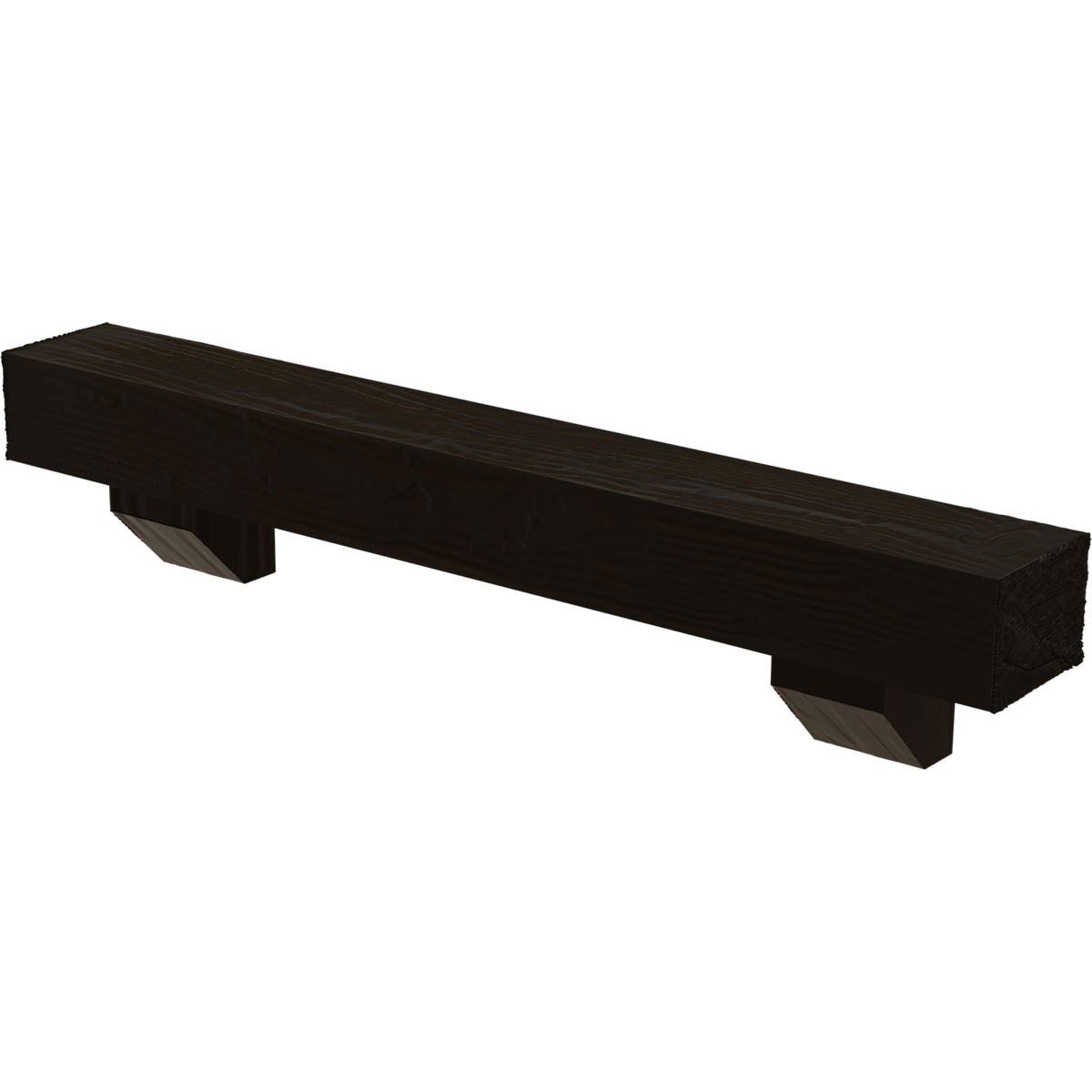 Ekena Millwork MANUSD08X12X48ASNS Mantel-Shelves - View #3
