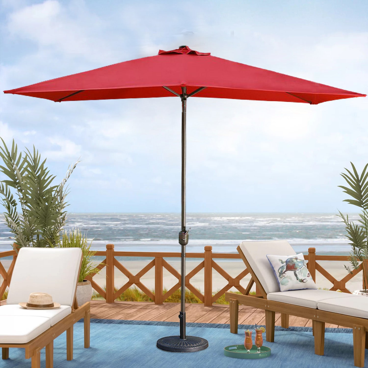 SINOFURN SYA520026WT Umbrellas-2 - View #3
