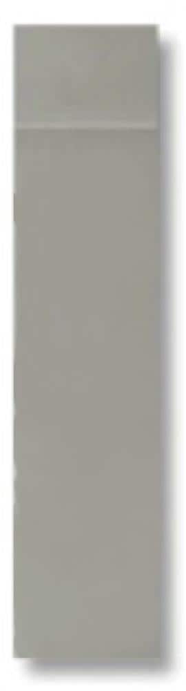 Flexco 45SCB8AP025 Light Gray 0.375-Inches T x 4.5-Inches W x 96-Inches L Vinyl Cove base