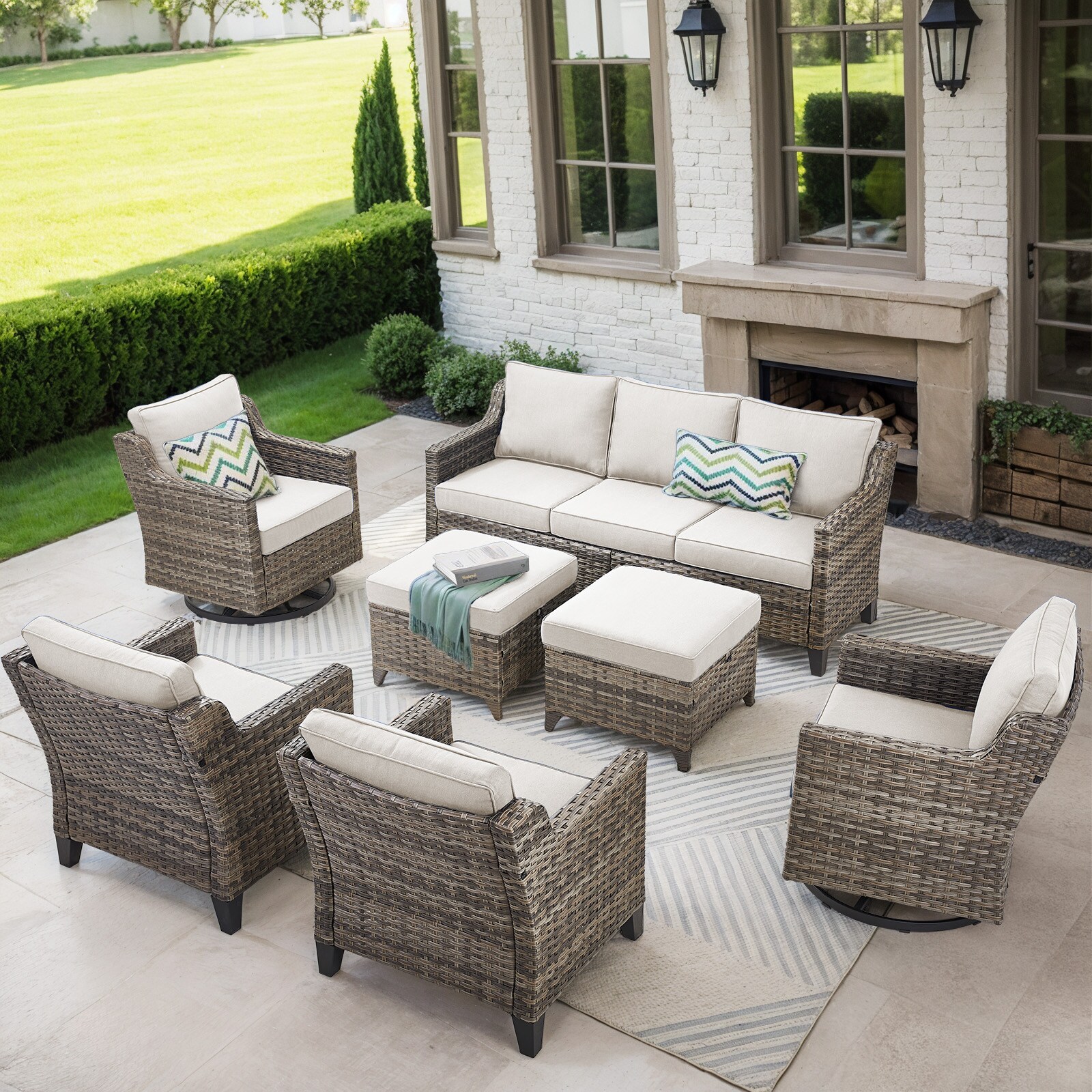 Rilyson FSHT70717372BG Patio-Conversation-Sets - View #14