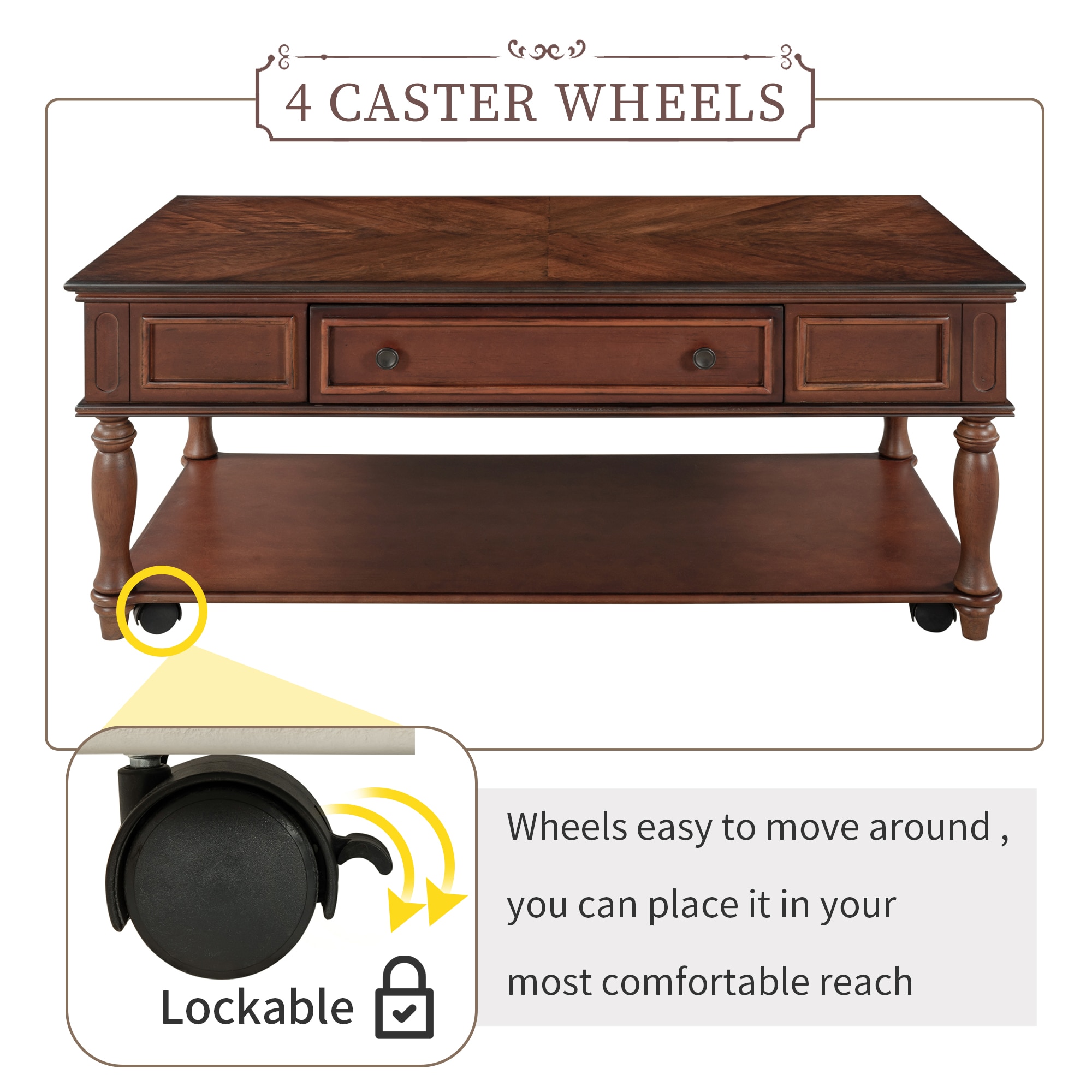 Clihome OTCH-281529-2AP Coffee-Tables - View #6