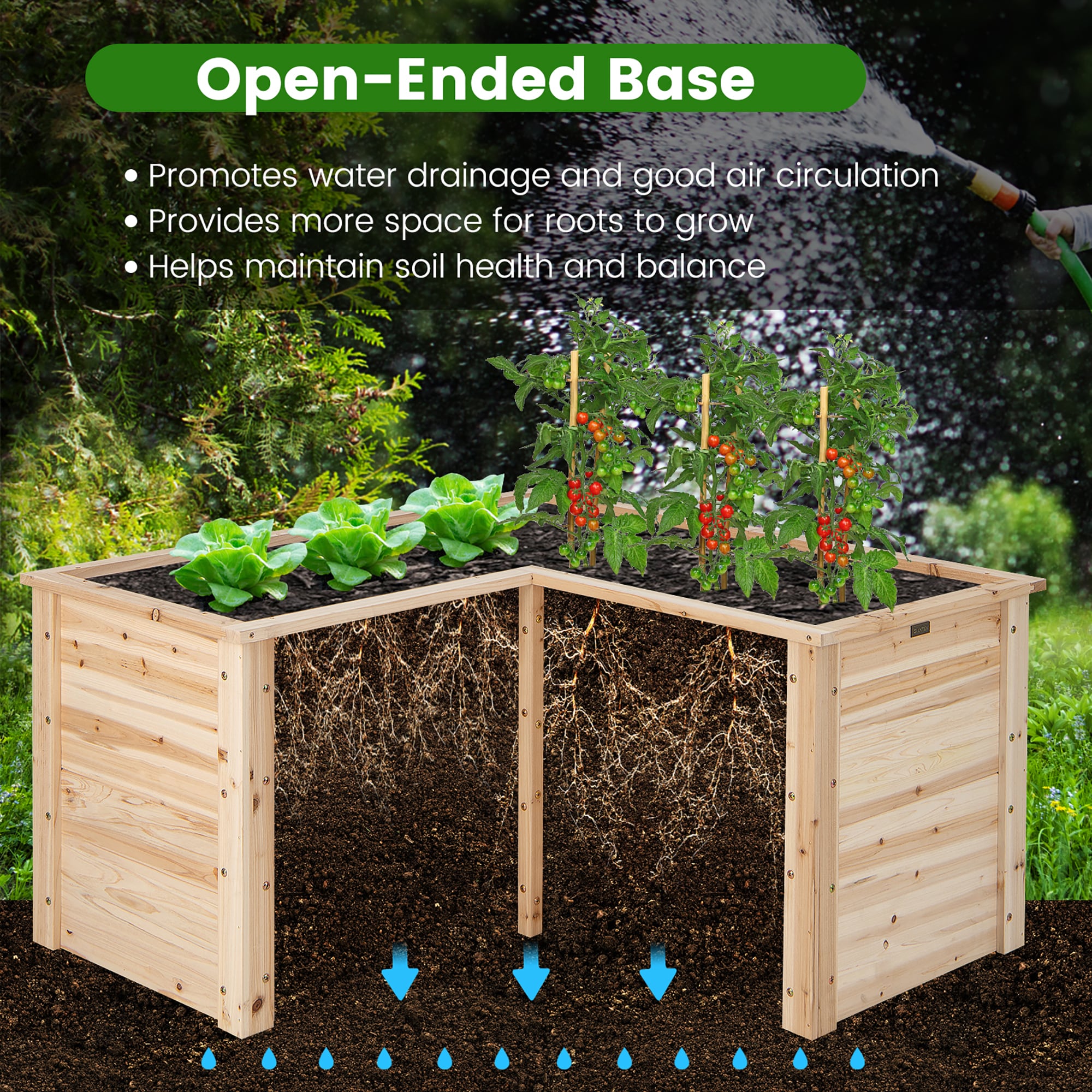 Costway LWS00555 Raised-Garden-Beds - View #5