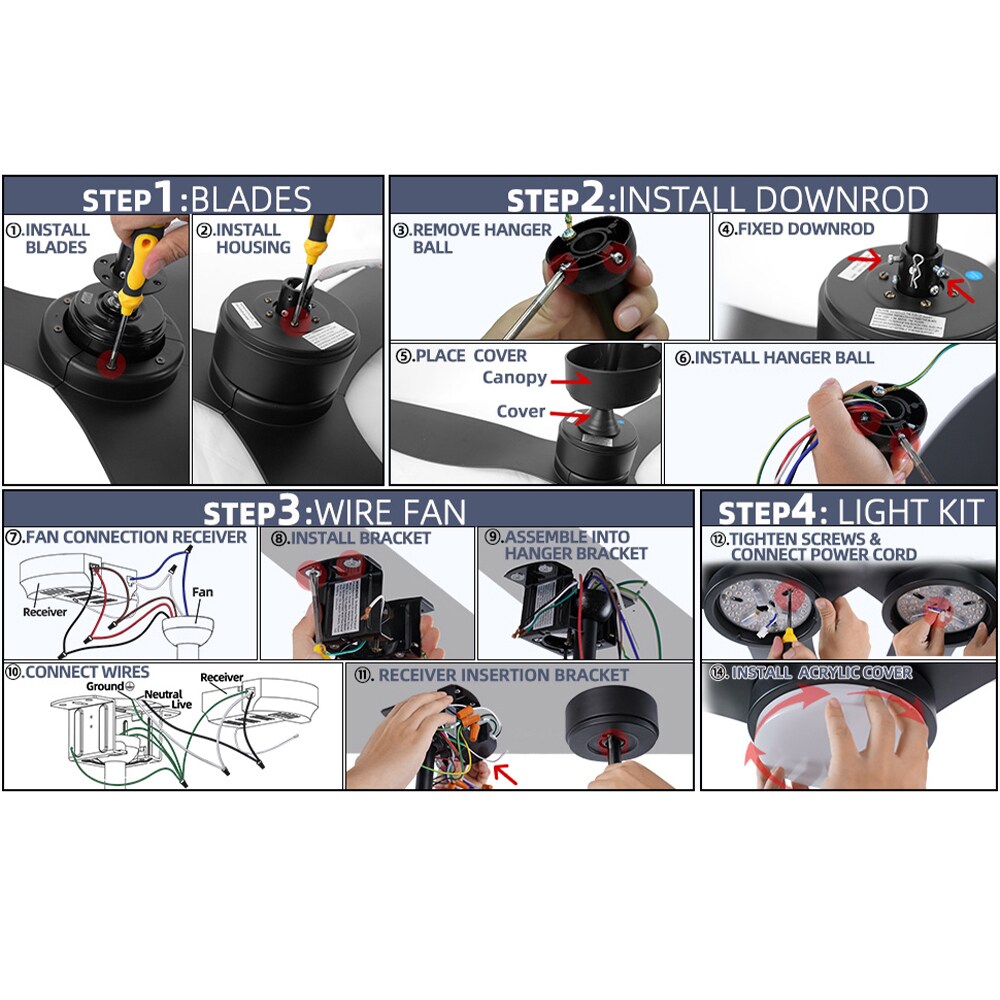 Sunrinx MG40-22-FL Ceiling-Fans - View #5