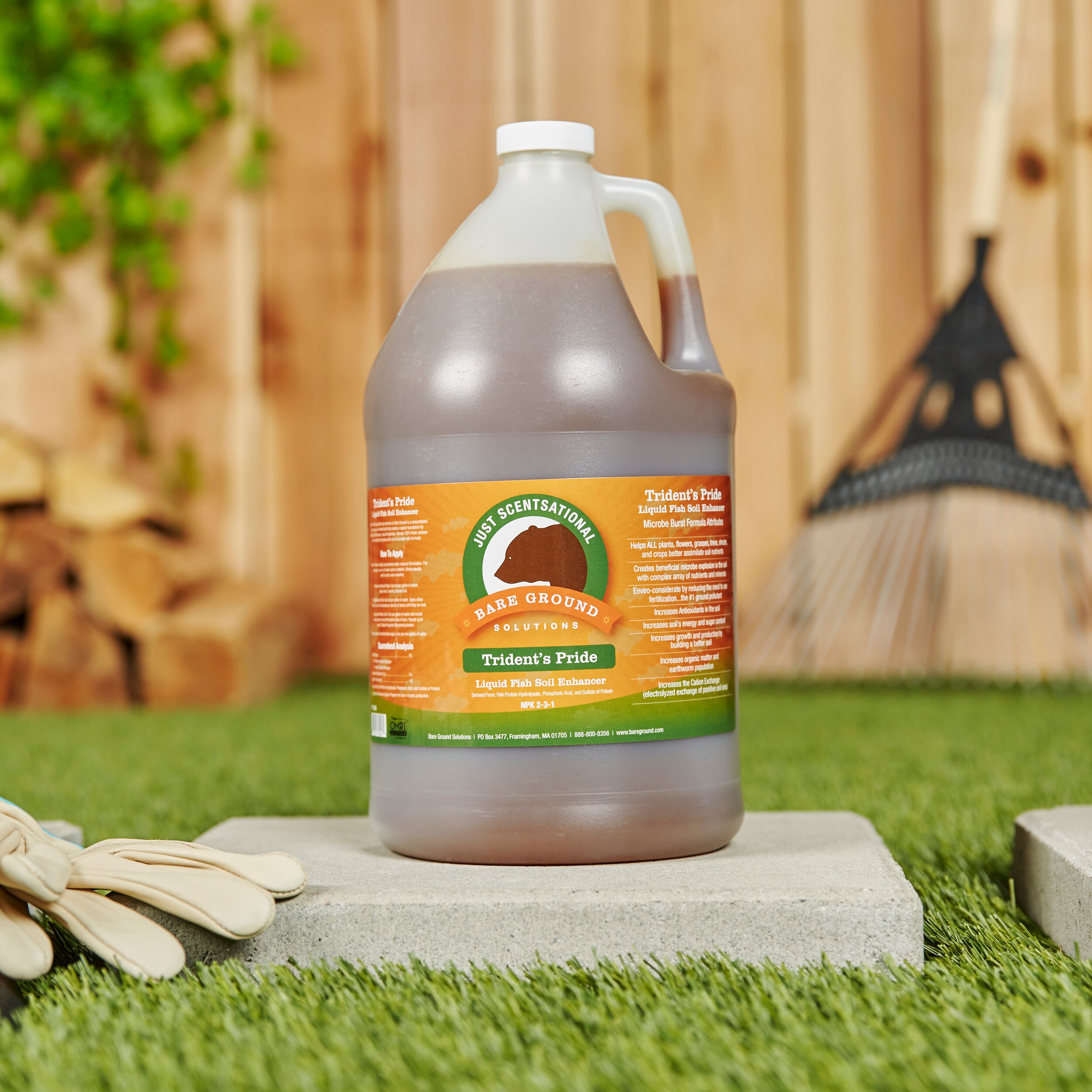 Just Scentsational Bare Ground Solutions TP-128G Lawn-Fertilizer - View #5