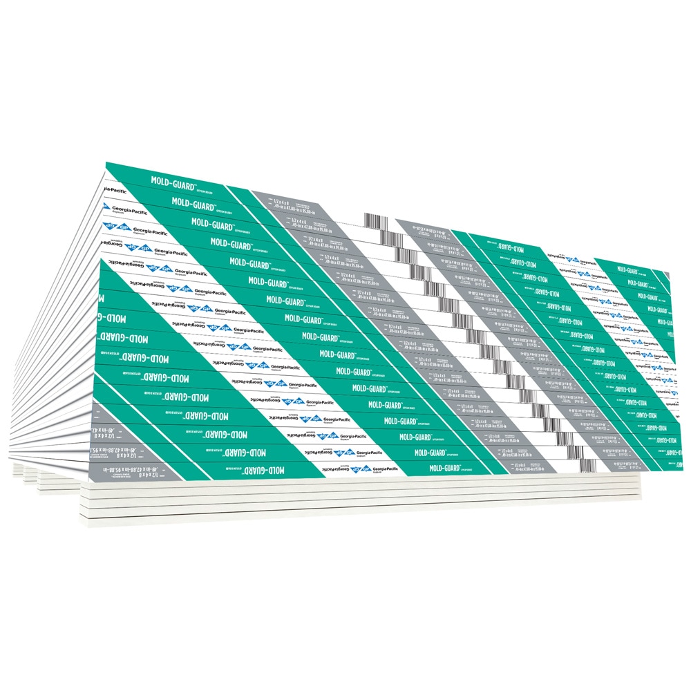 ToughRock 1/2-in x 4-ft x 8-ft Mold Resistant Moisture Resistant Regular Drywall Panel
