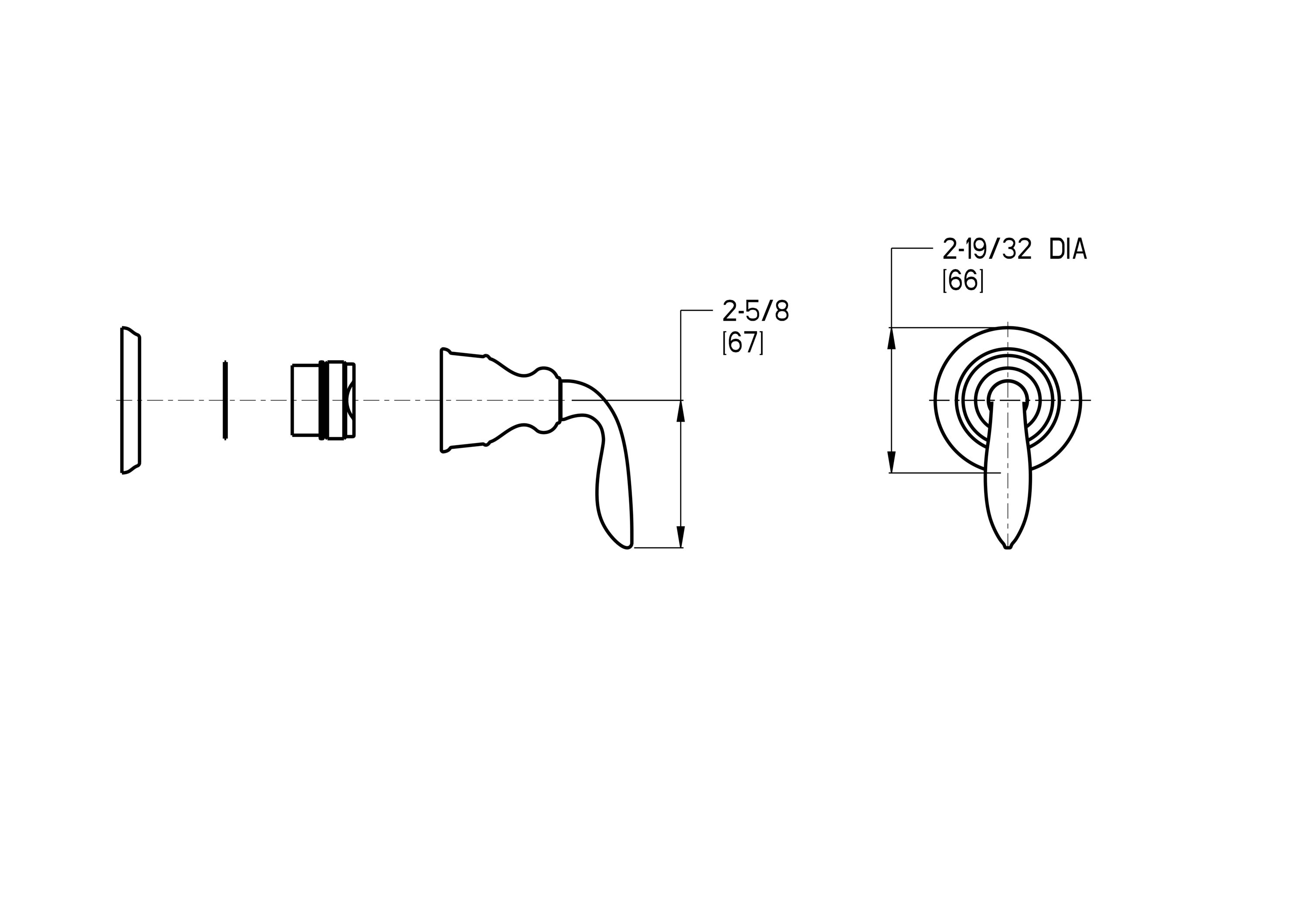 Pfister 016-CB1K Bath-Shower-Facc - View #2