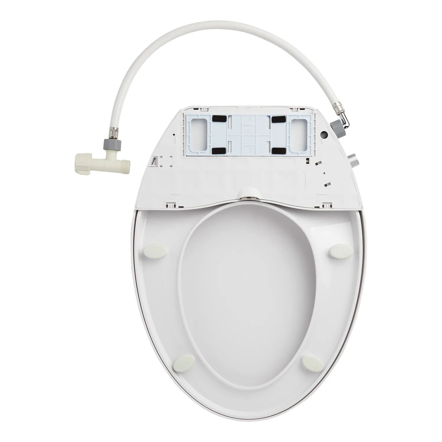 Signature Hardware Brookdale Plastic White Elongated Soft Close Bidet