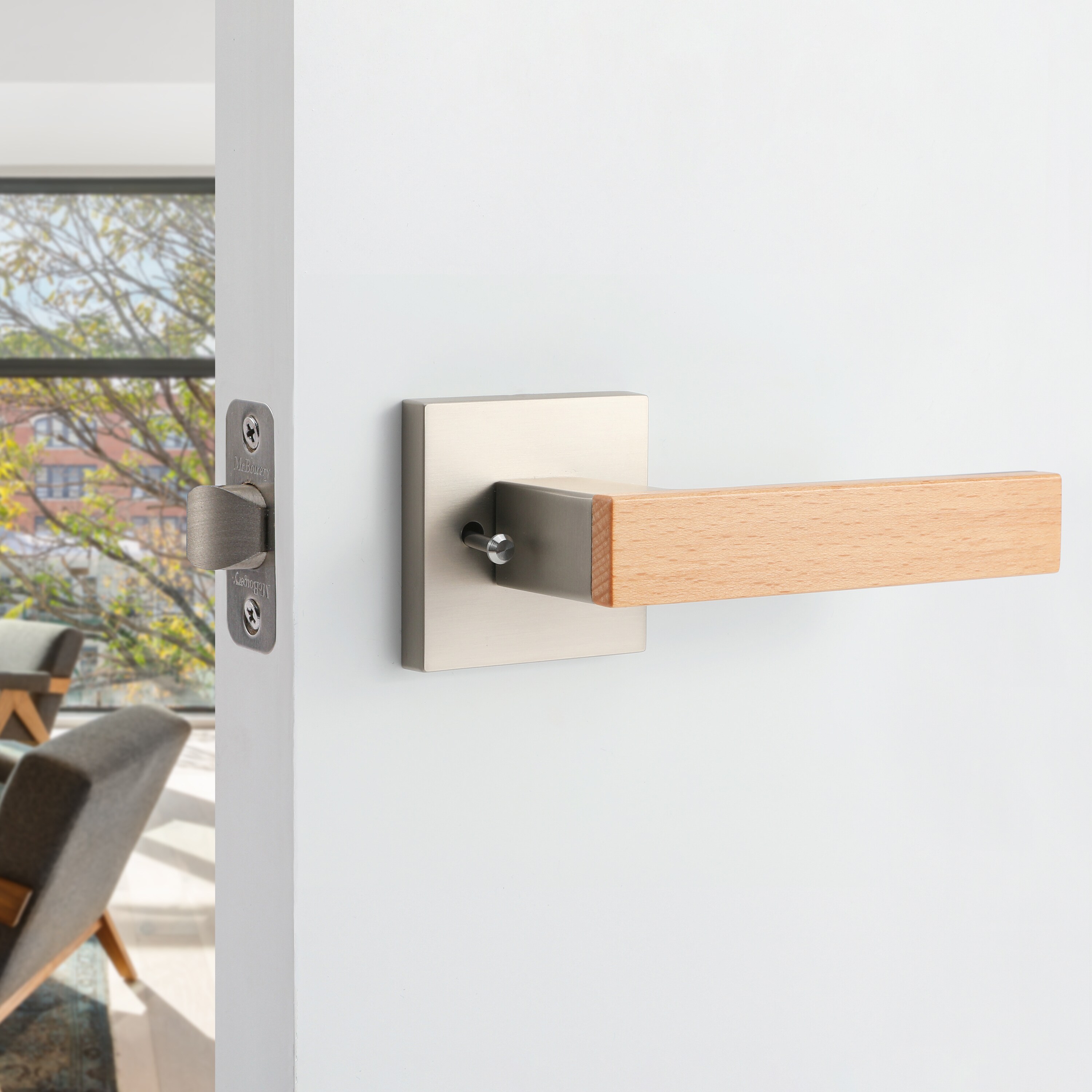 McBowery MB-1109PVSN-RH Door-Handles - View #7