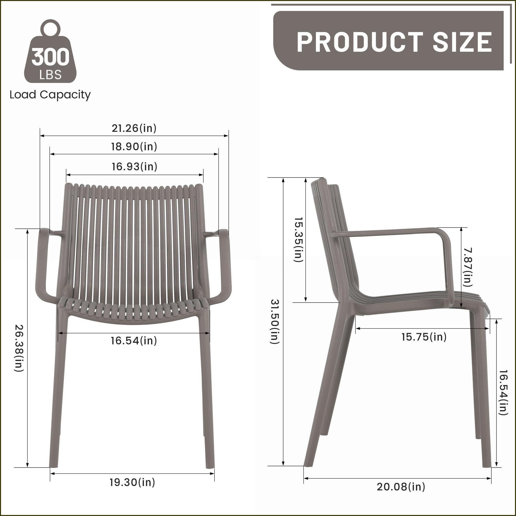 Watnature 7YL3MVKQ5FDI Patio-Chairs - View #17