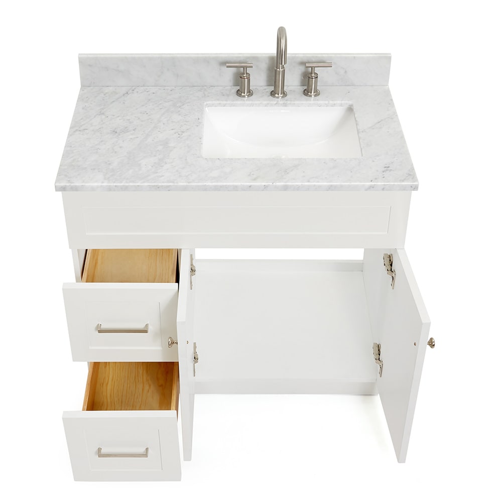 ARIEL F037SRCW2RVOWHT Bath-Vanity-Combo - View #5