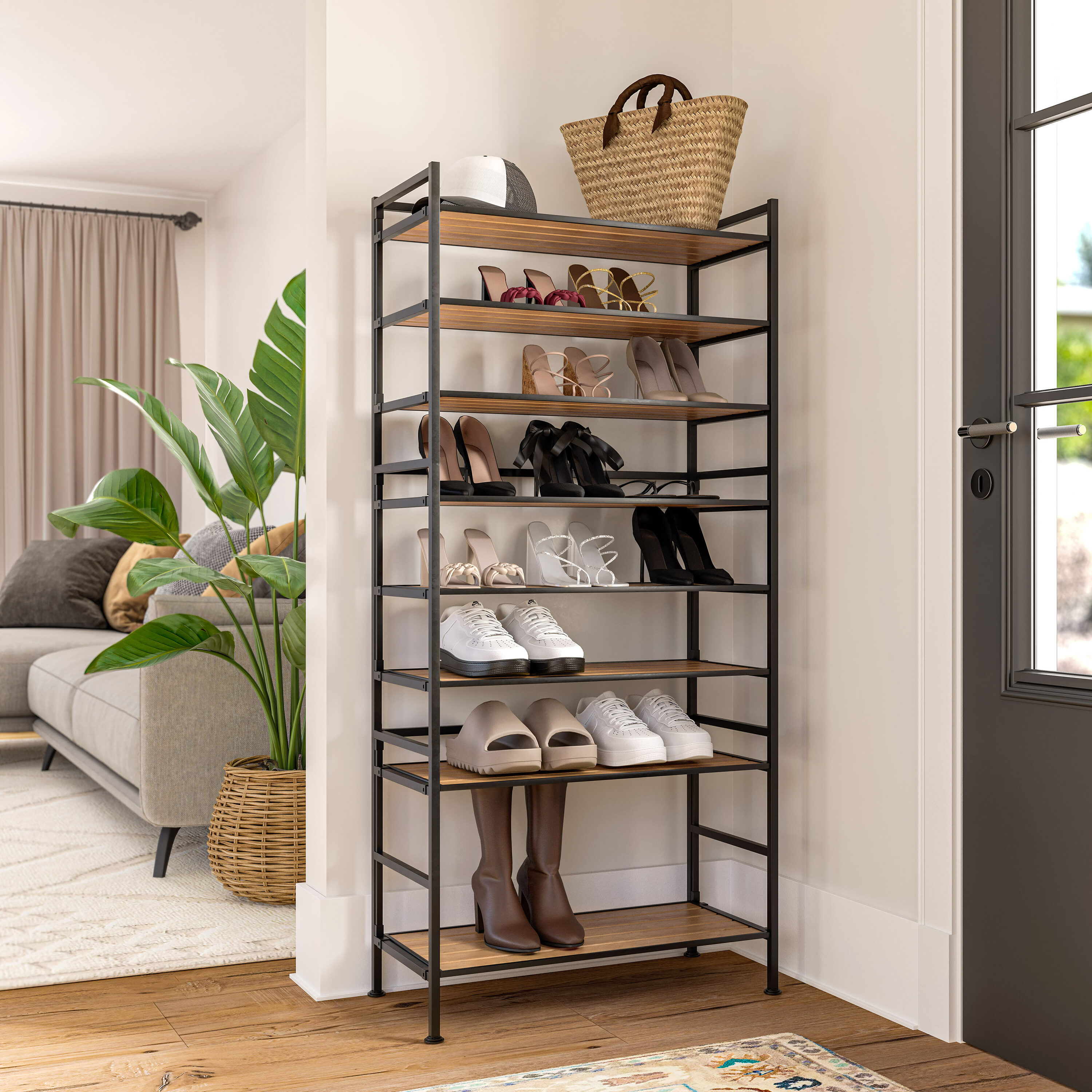 Seville Classics SHE15879B Shoe-Racks - View #5