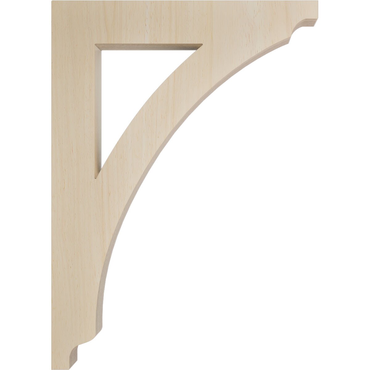 Ekena Millwork BKTW01X06X09THRW Exterior-Brackets-Braces - View #3